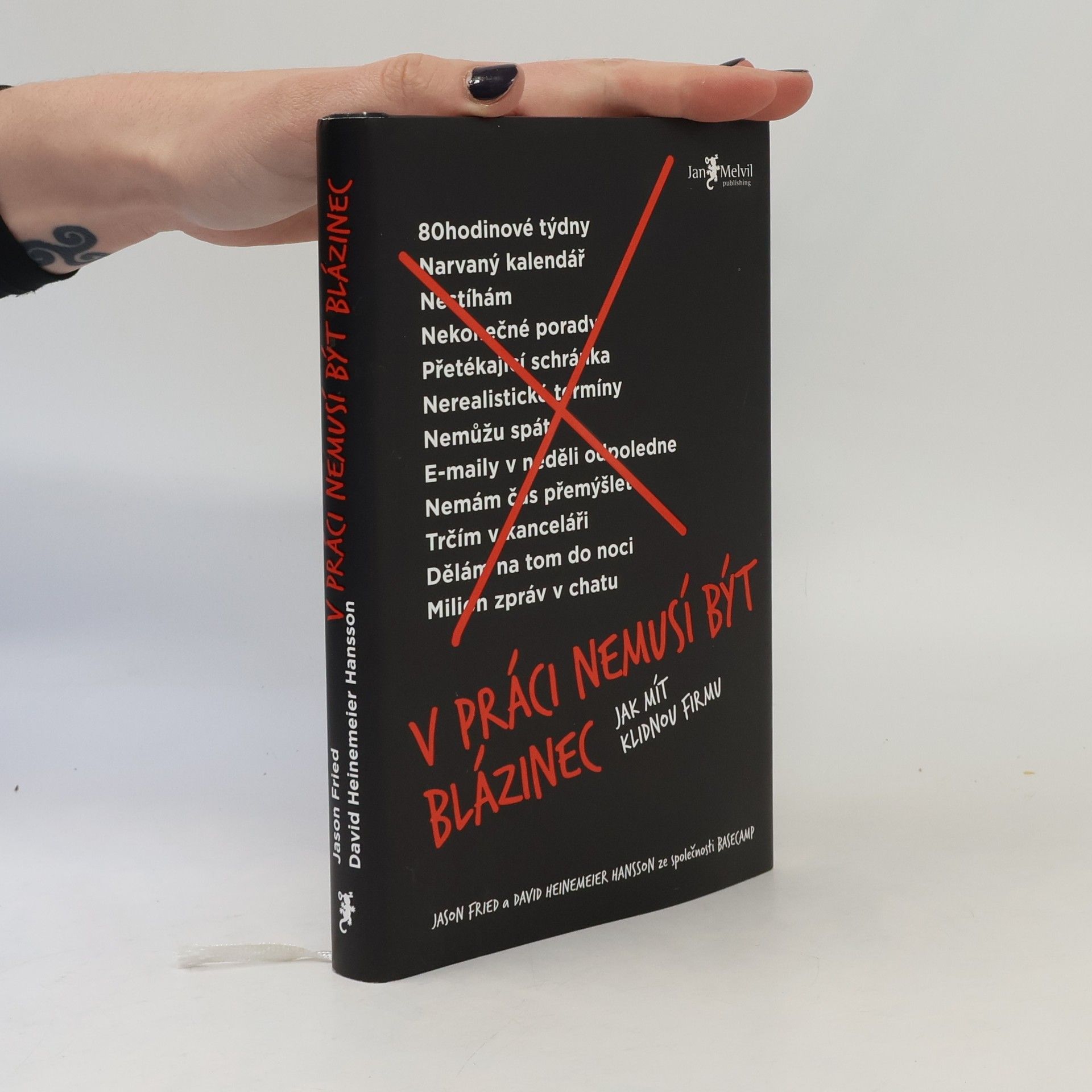 Jason Fried V práci nemusí být blázinec