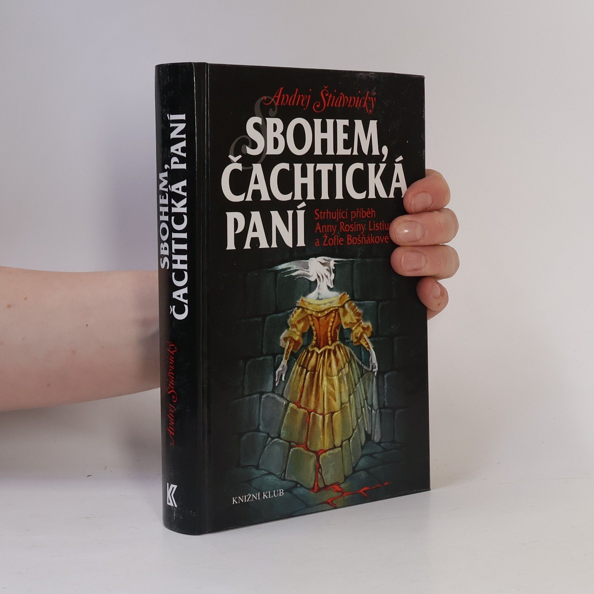 Andrej Štiavnický Sbohem, čachtická paní : strhující příběh Anny Rosiny Listiusové a Žofie Bošňákové