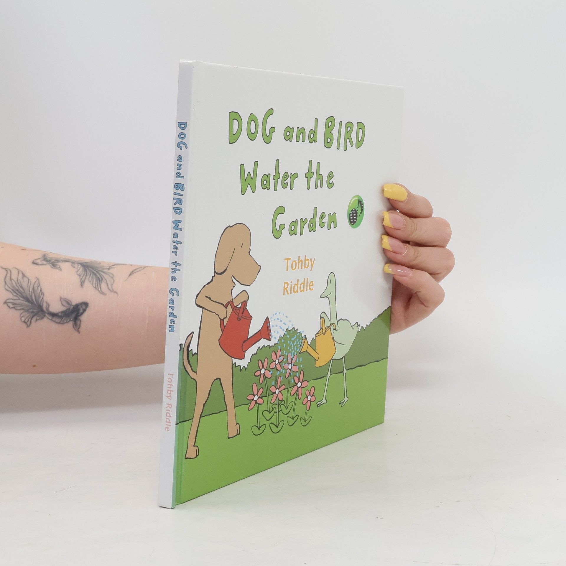 Tohby Riddle Dog and Bird Water the Garden