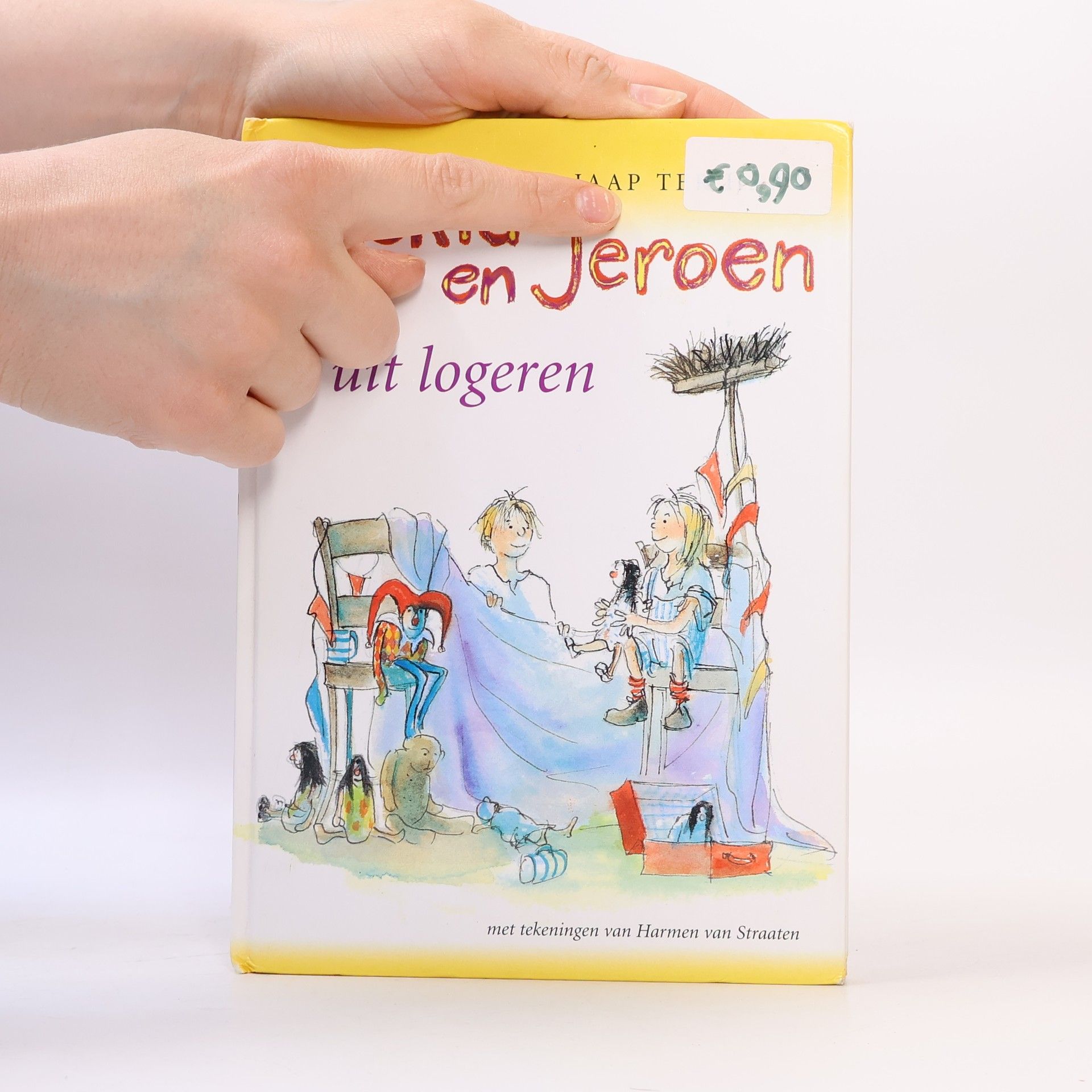 Jaap ter Haar Saskia en Jeroen uit logeren