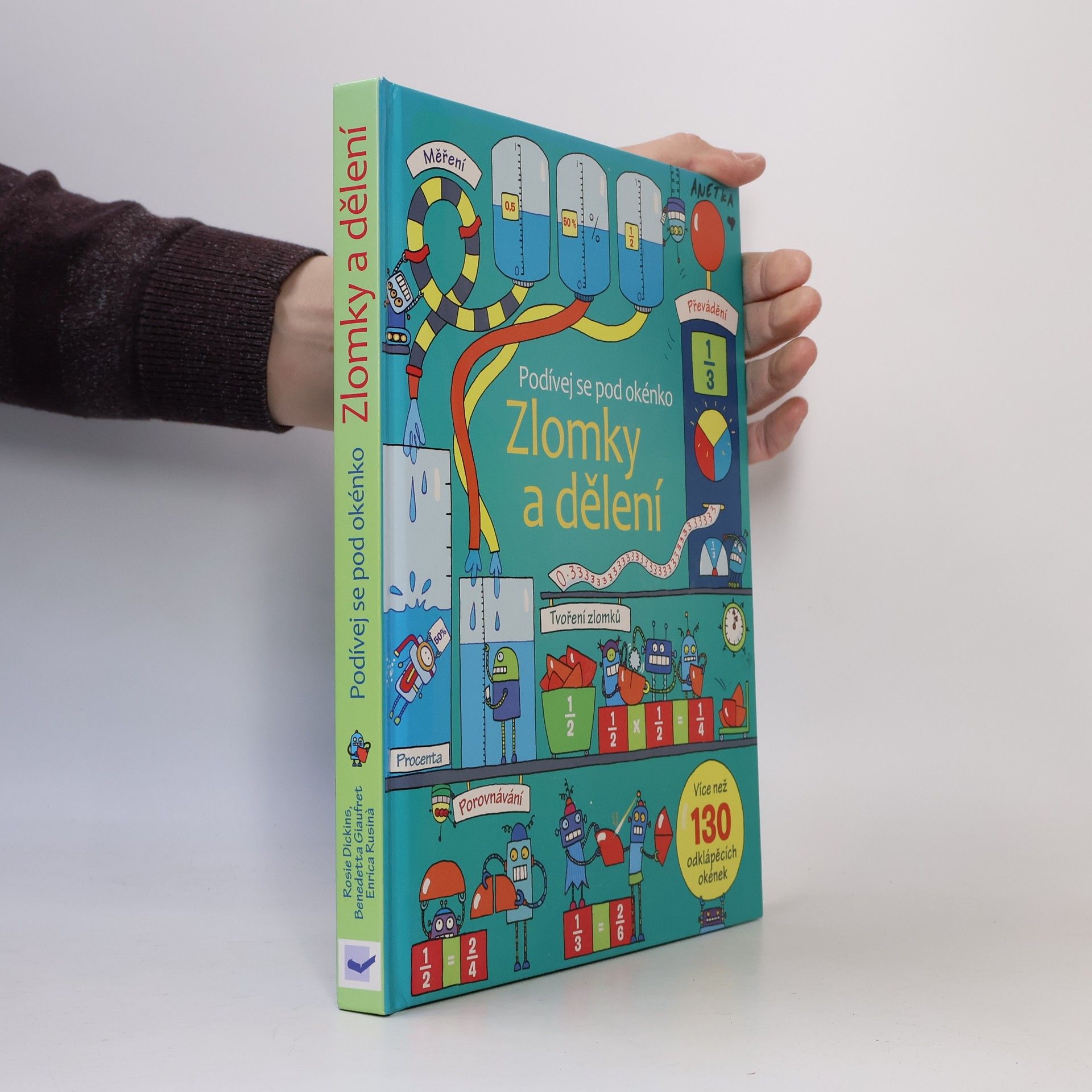 Autores varios Zlomky a dělení - Podívej se pod okénko
