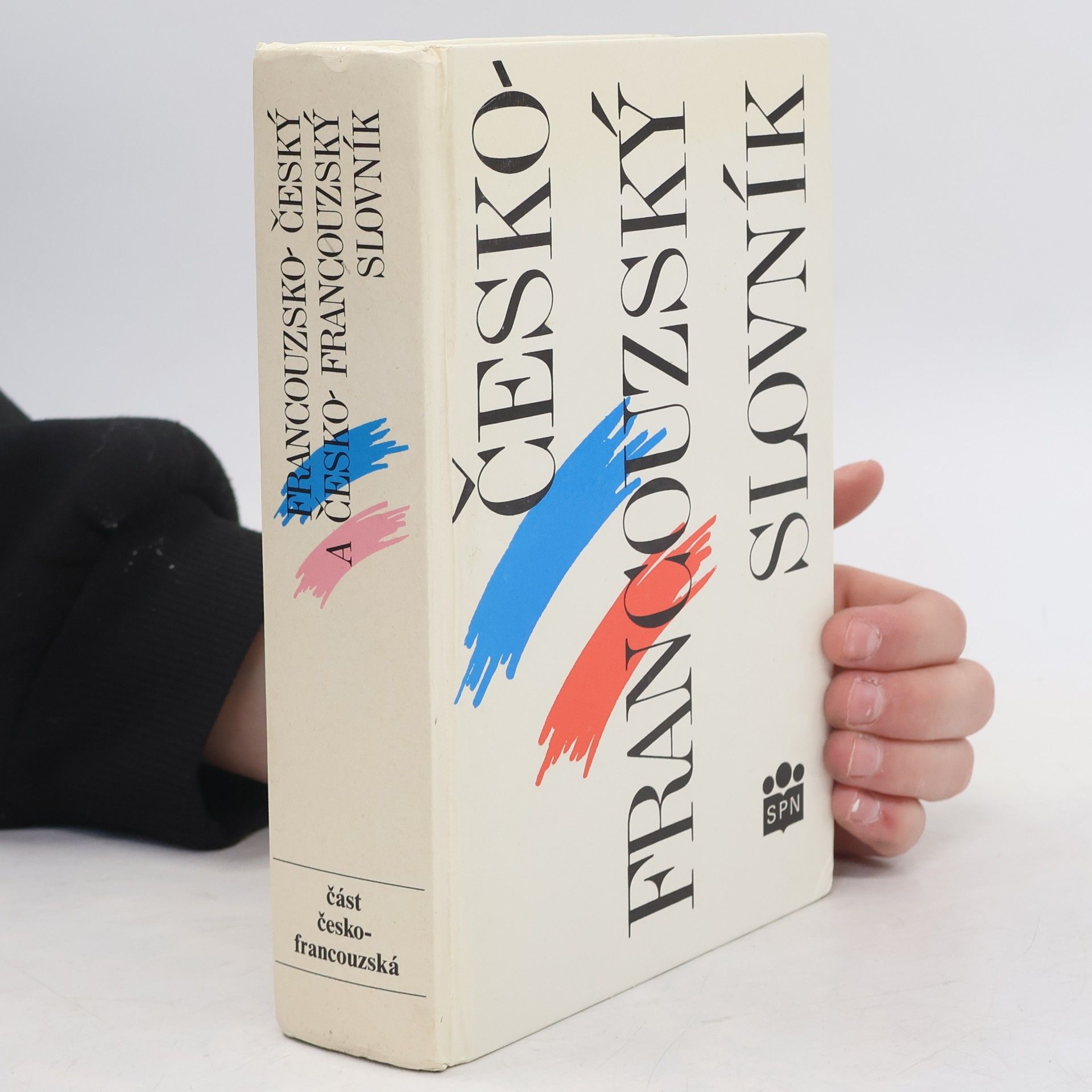 Česko-francouzský slovník. Část česko-francouzská