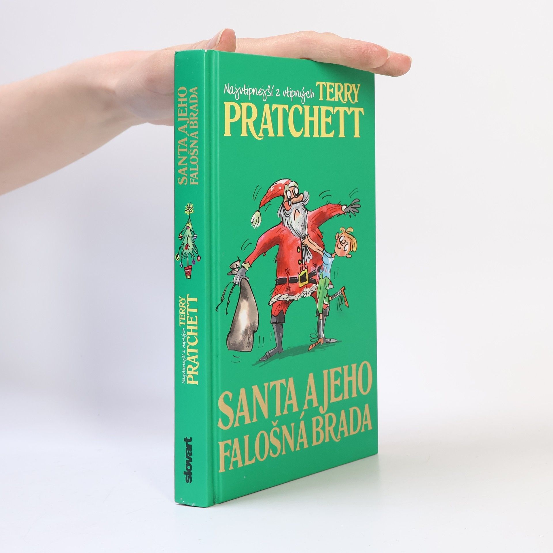 Terry Pratchett Santa a jeho falošná brada