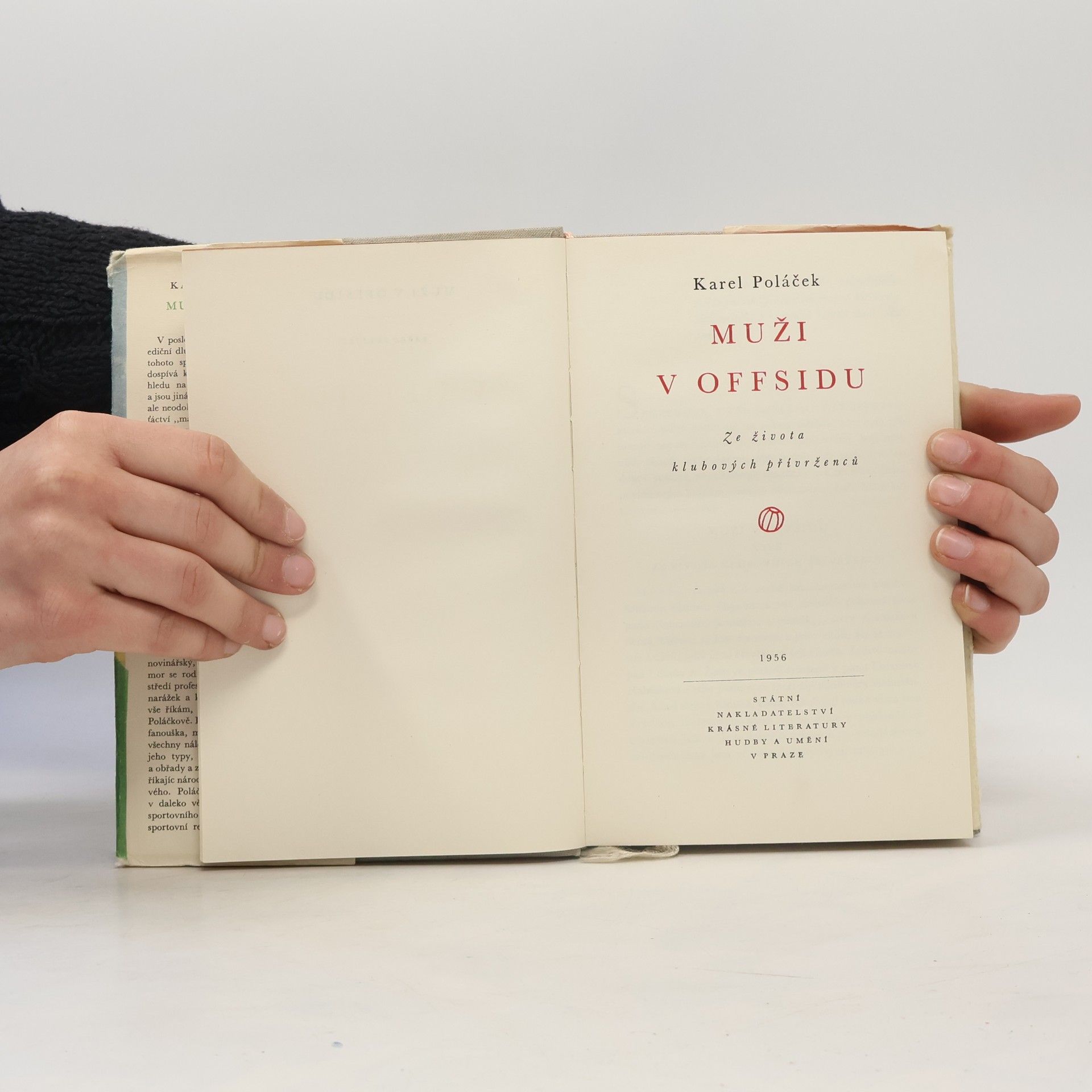 Karel Poláček Muži v offsidu