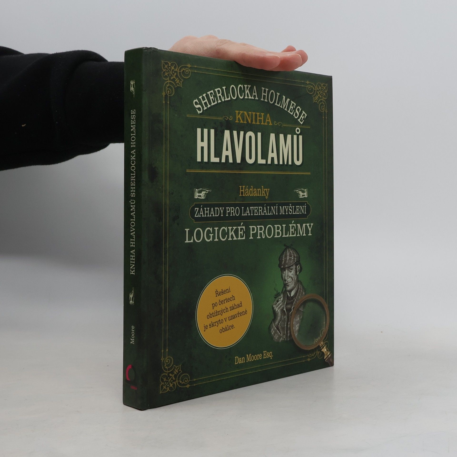 Dan Moore Kniha hlavolamů Sherlocka Holmese