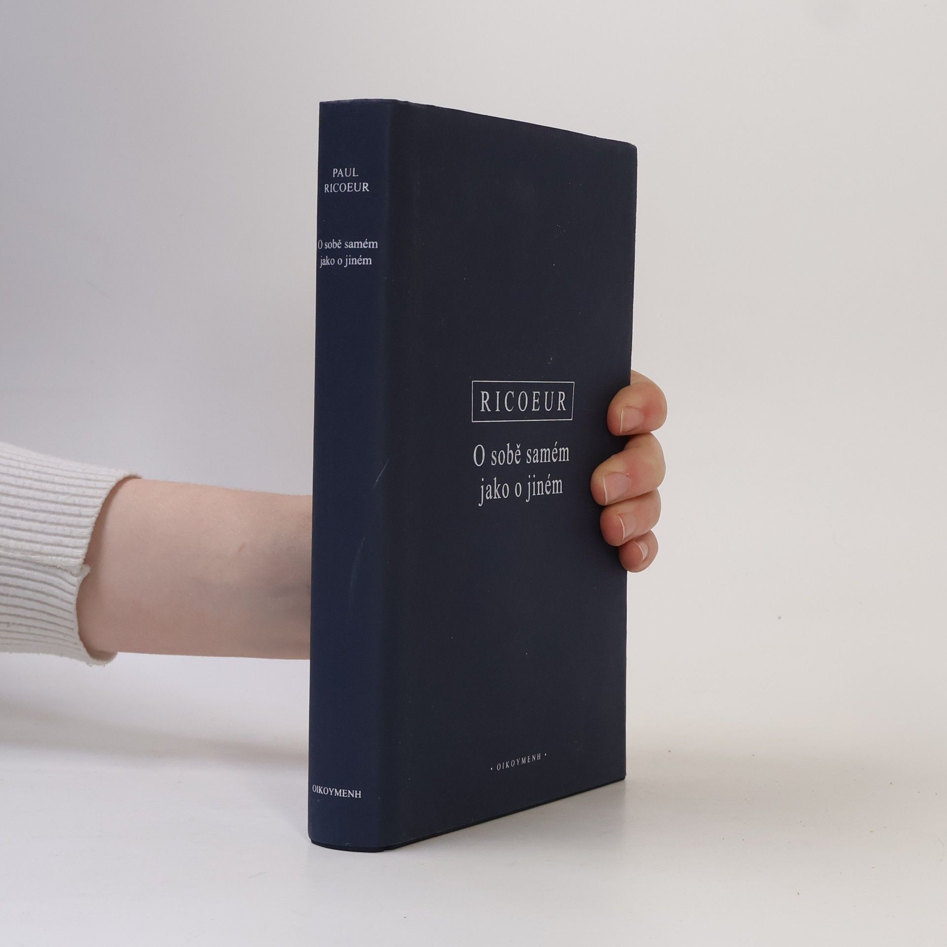 Paul Ricœur O sobě samém jako o jiném