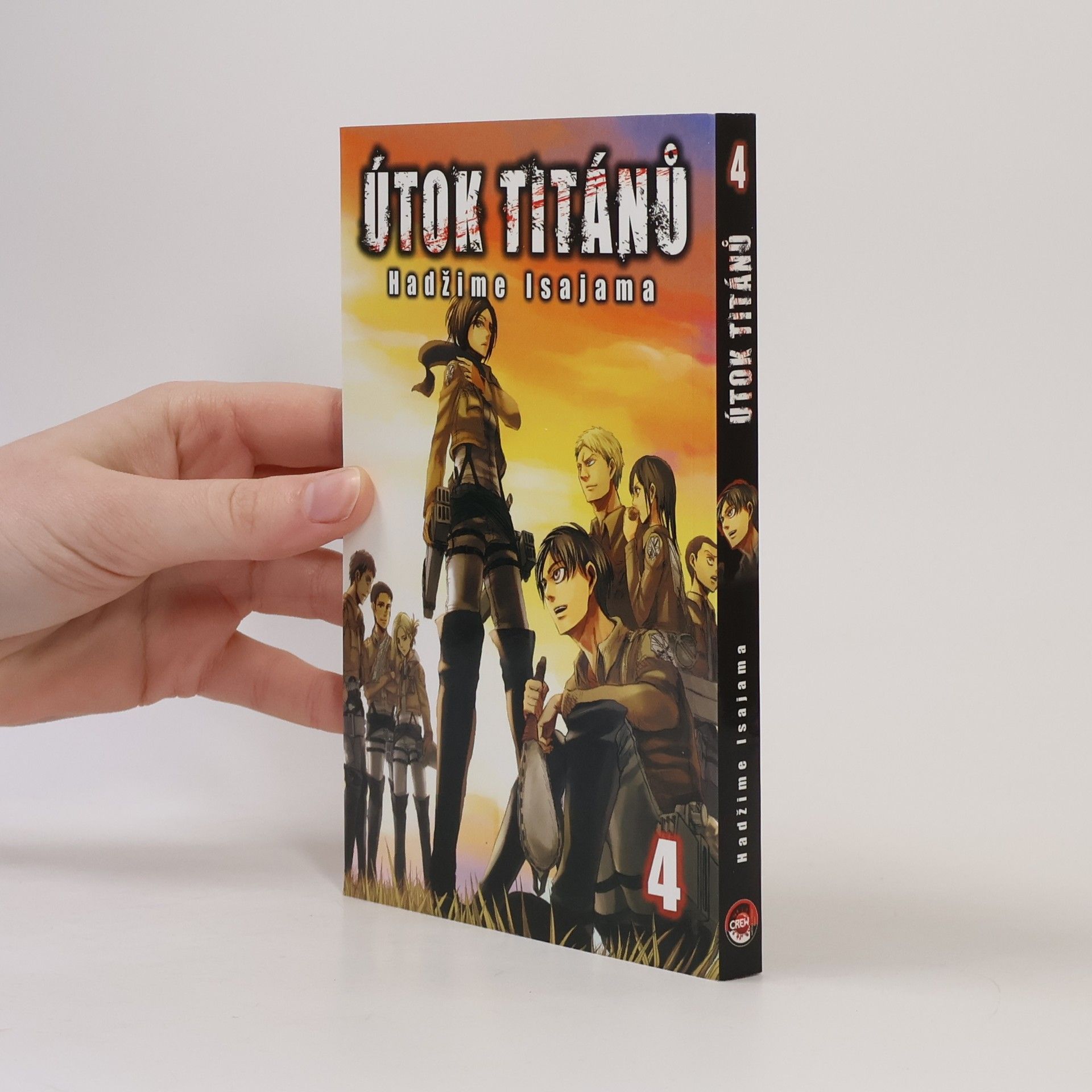Hajime Isayama Útok titánů. 4