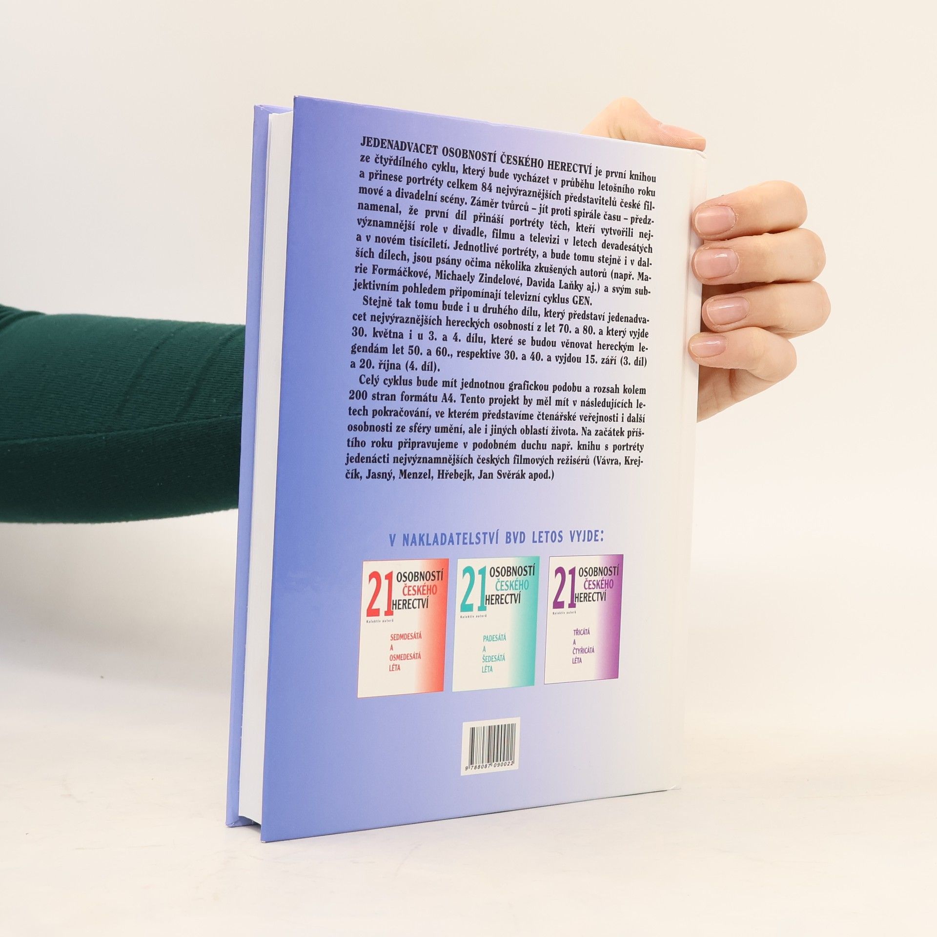Collectif d'auteurs 21 osobností českého herectví