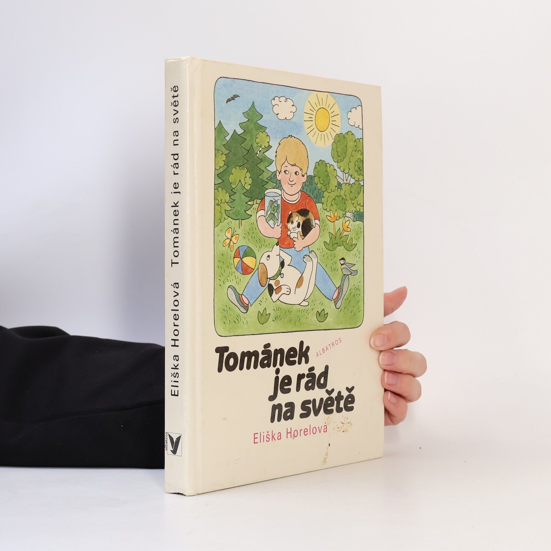 Alena Ladová Tománek je rád na světě