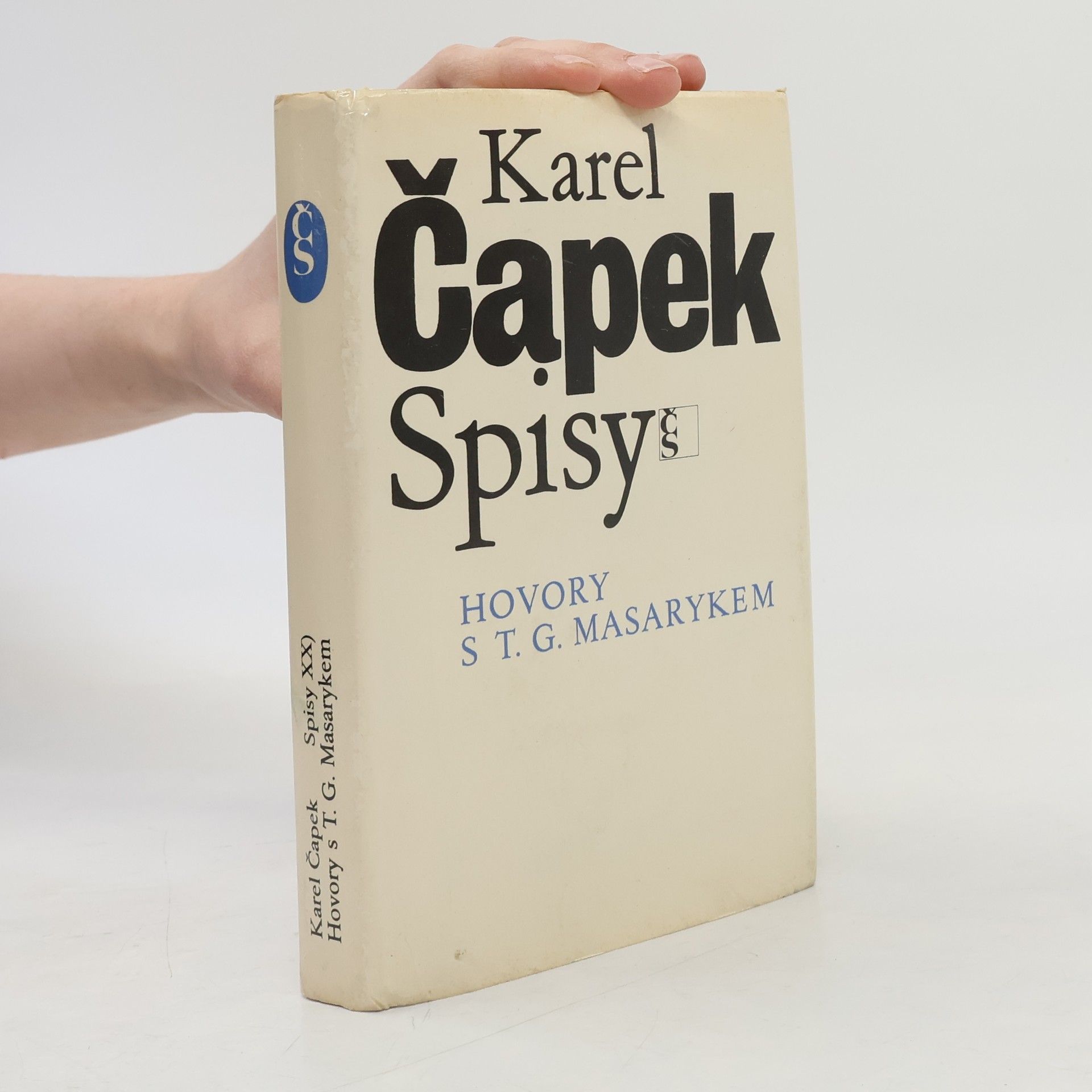 Karel Čapek Hovory s T. G. Masarykem