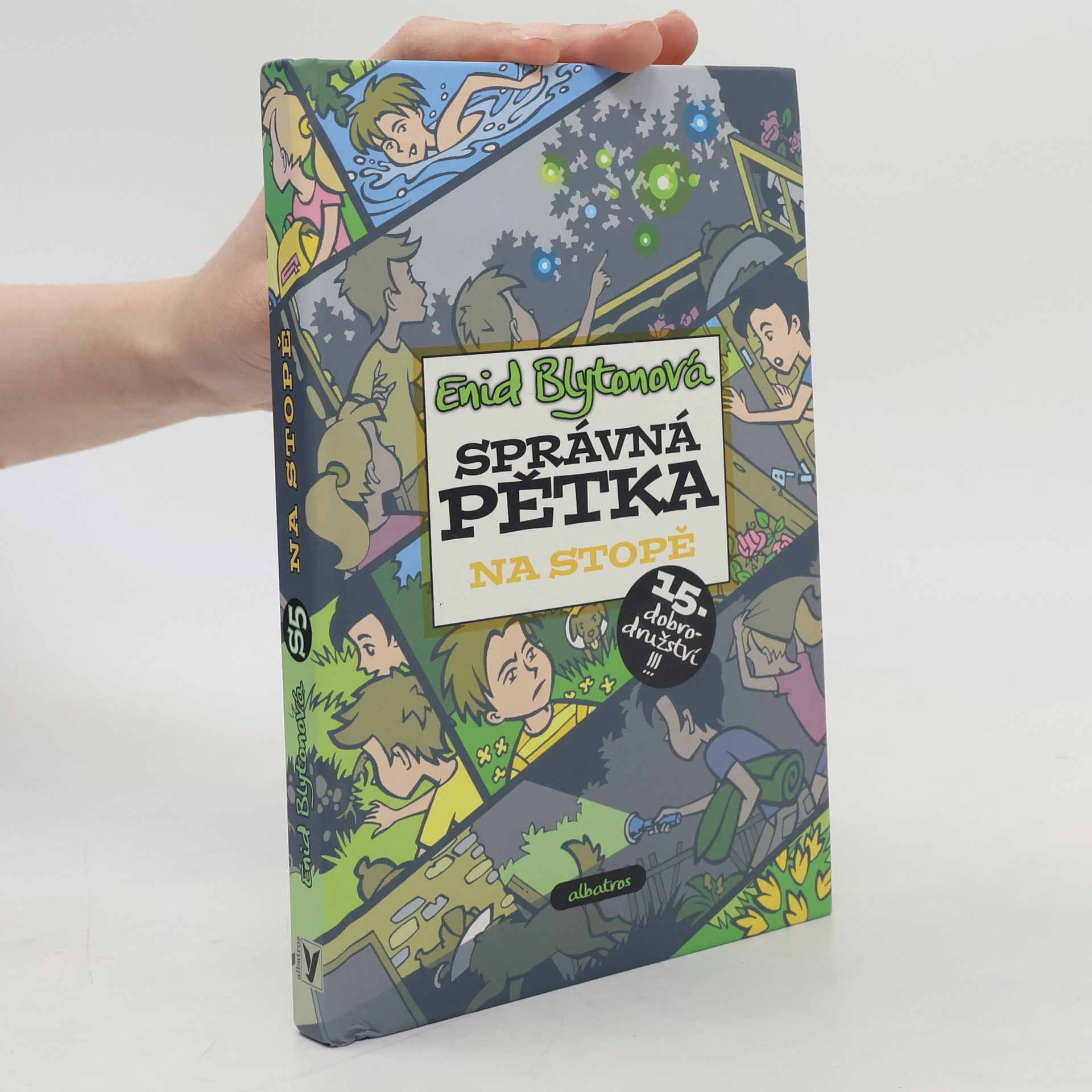 Enid Blyton Správná pětka. Na stopě