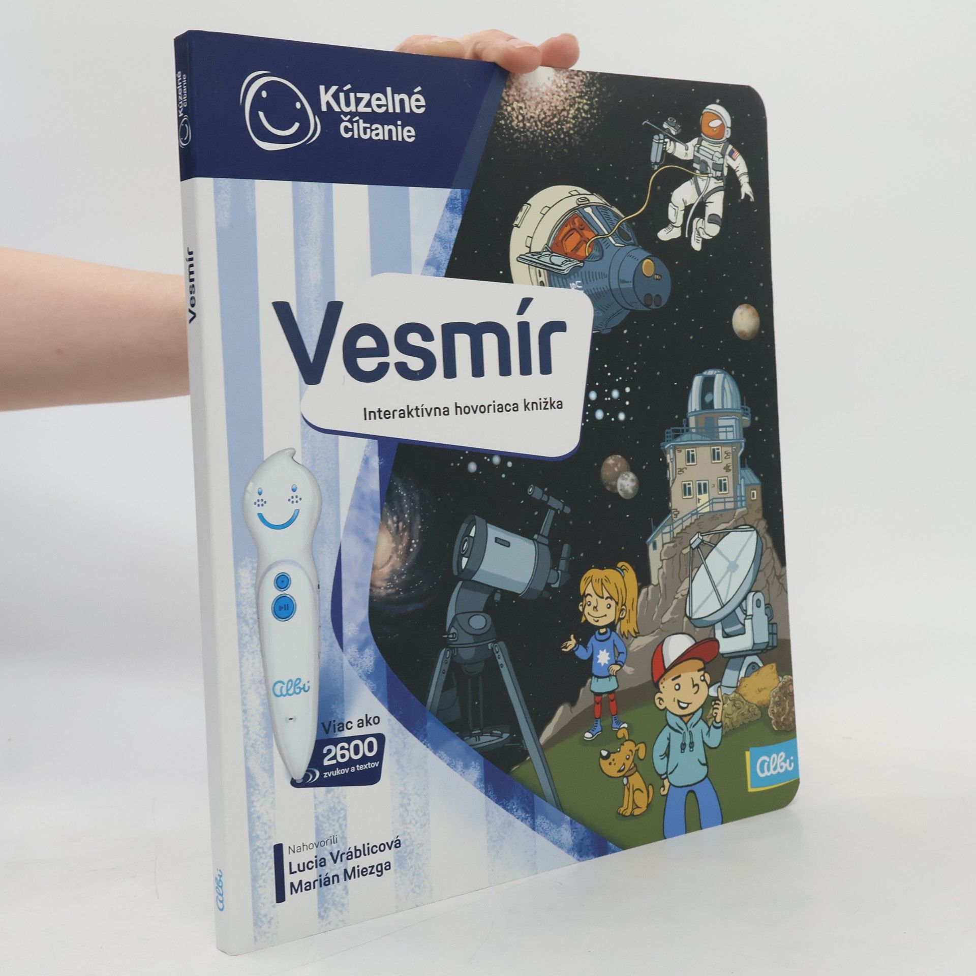 Marián Miezga Vesmír. Interaktívna hovoriaca knižka