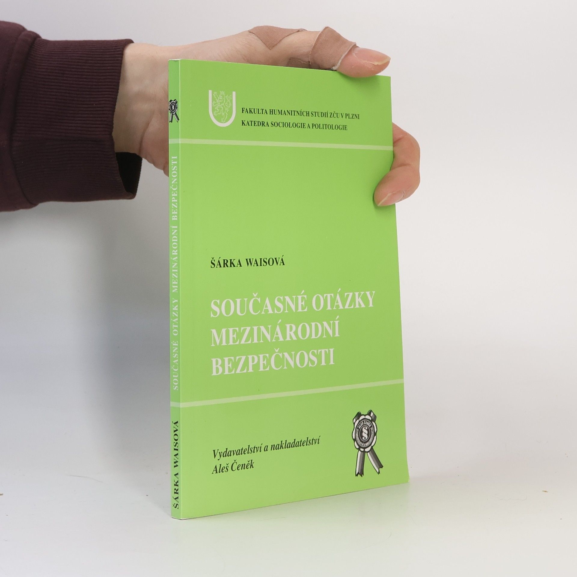 Šárka Waisová Současné otázky mezinárodní bezpečnosti