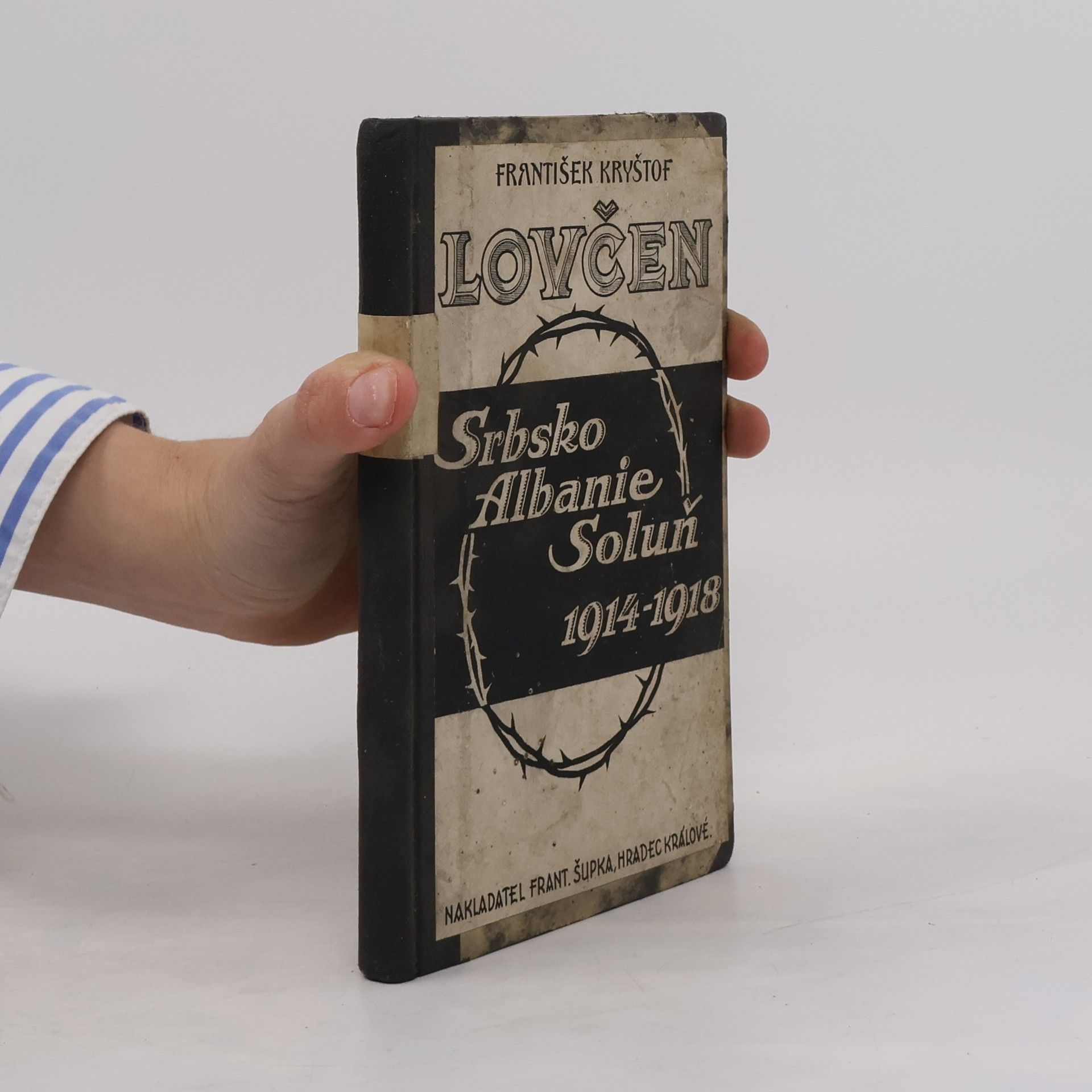 Lovčen. Srbsko Albánie Soluň 1914-1918