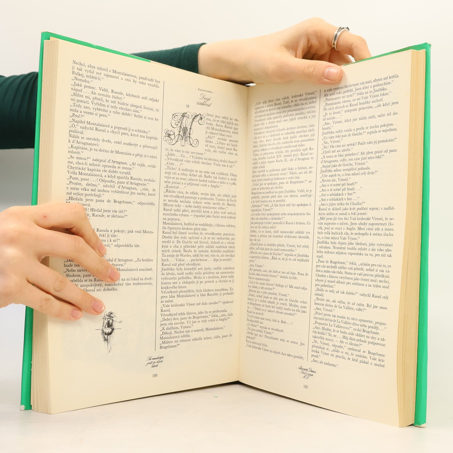 Alexandre Dumas starší Tři mušketýři ještě po deseti letech. Král a vězeň