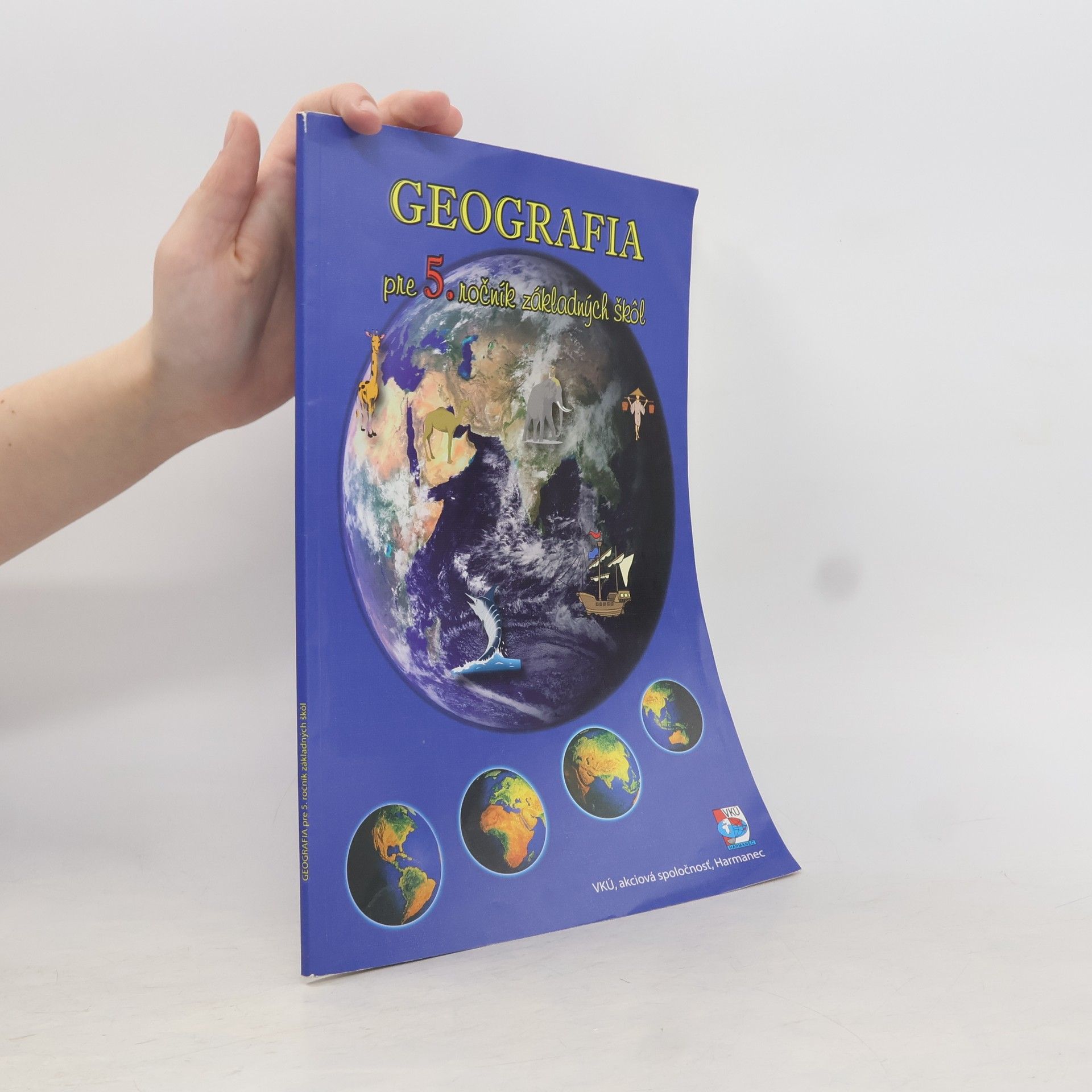 Kolektiv autorů Geografia pre 5. ročník základných škôl