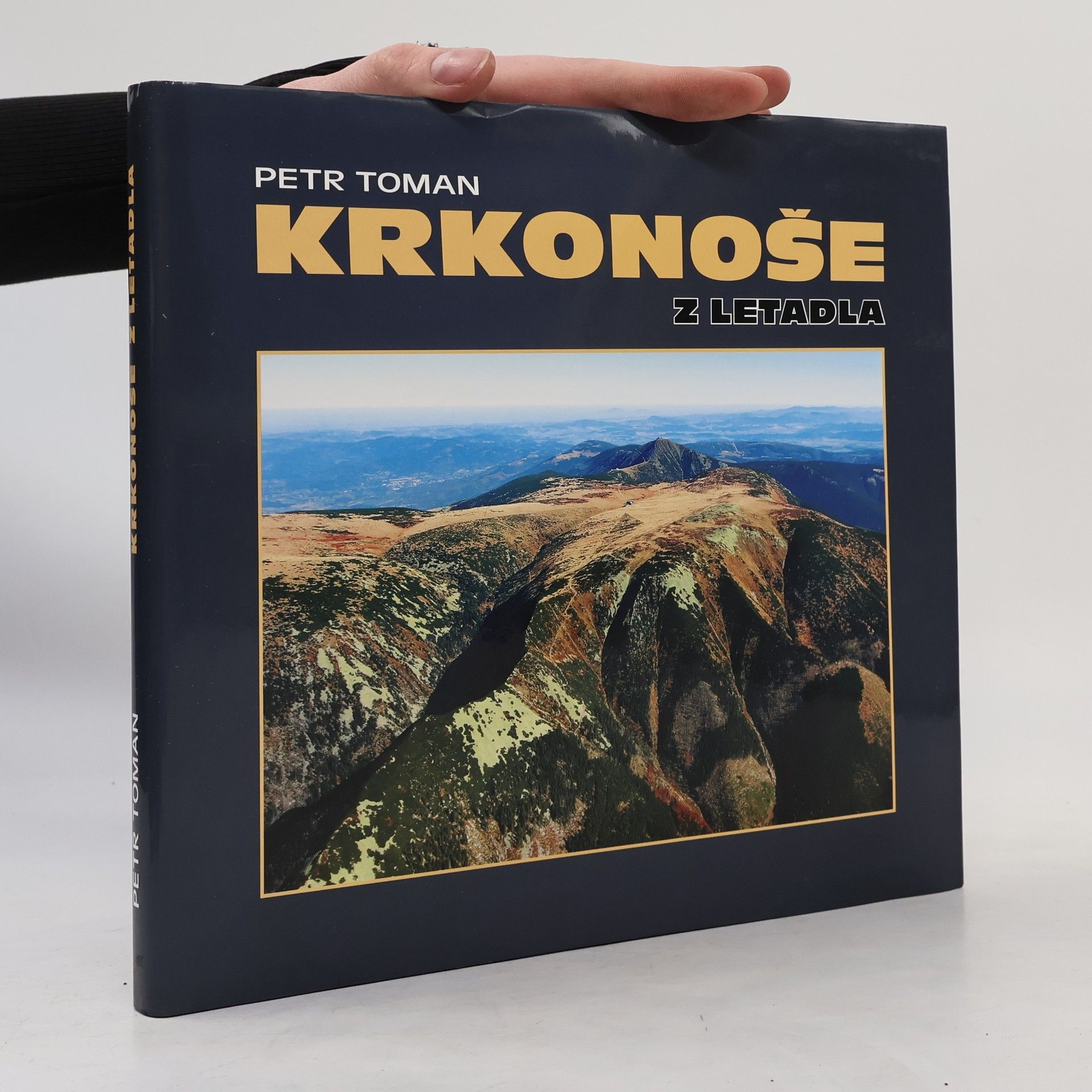 Radovan Vlček Krkonoše z letadla