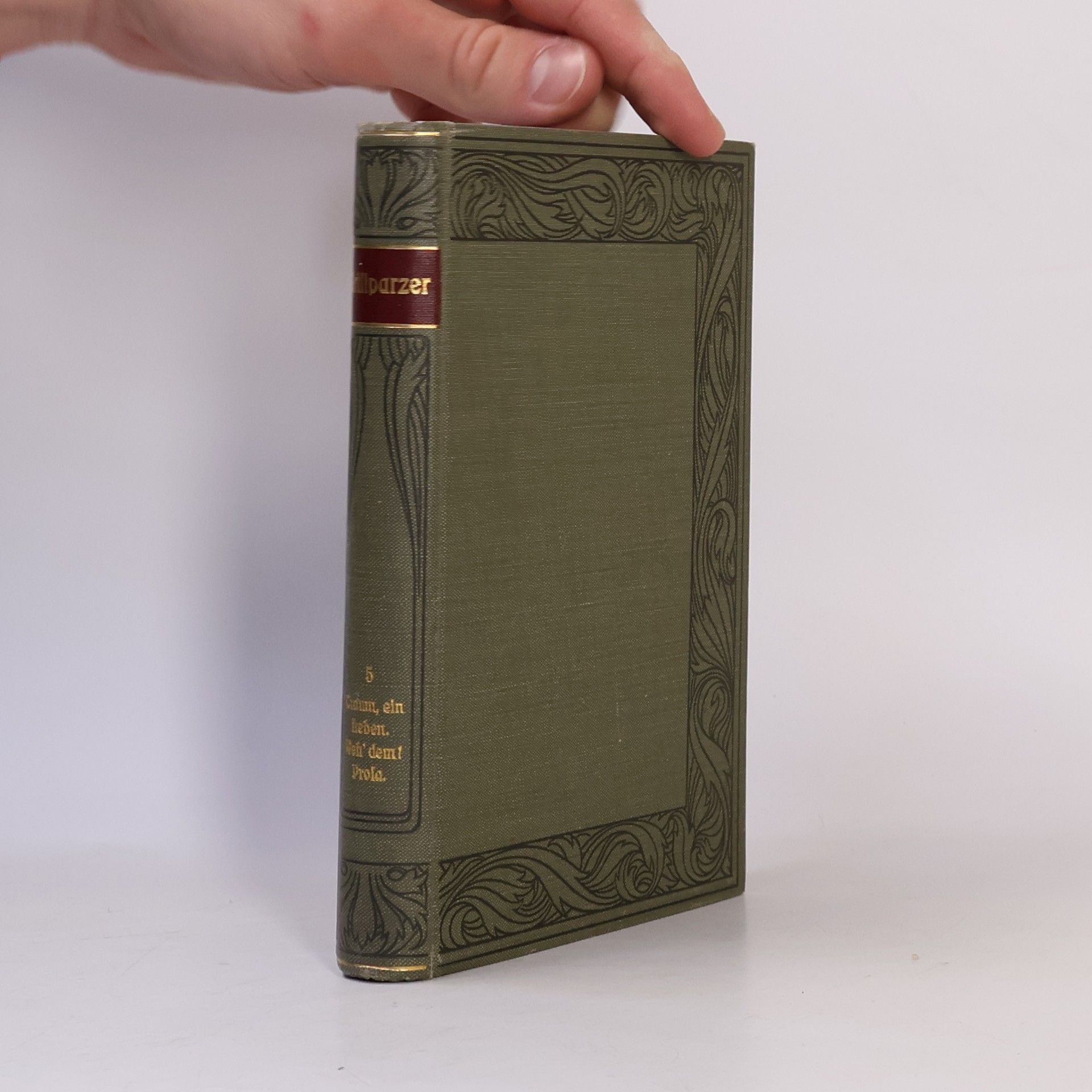 Franz Grillparzer Grillparzers Werke 5