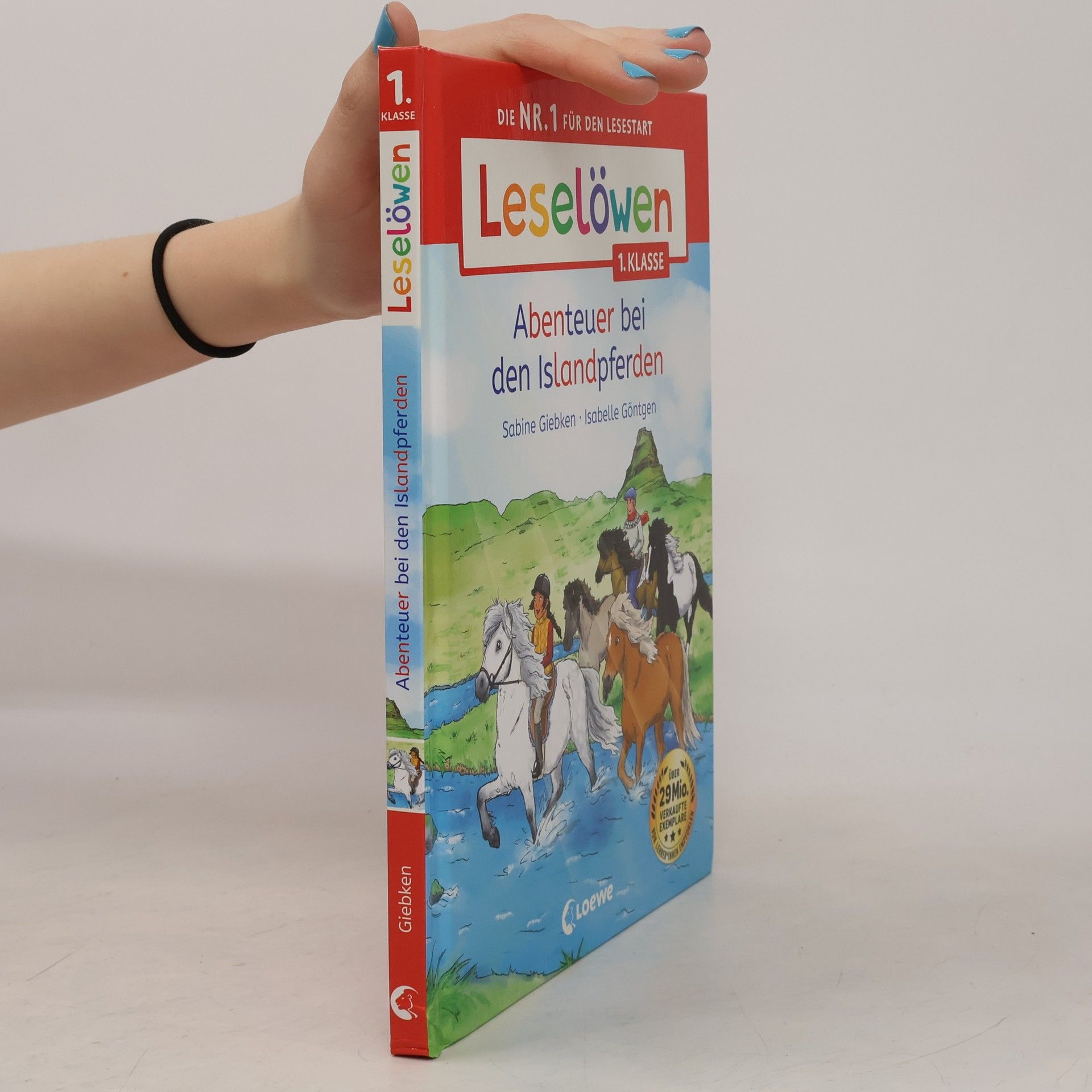 Sabine Giebken Leselöwen 1. Klasse - Abenteuer bei den Islandpferden