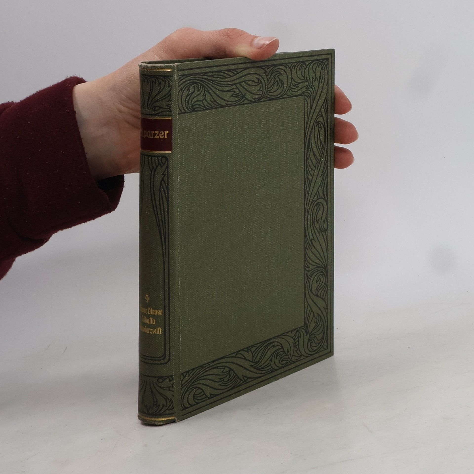 Rudolf Franz Grillparzers Werke. Vierter Band.