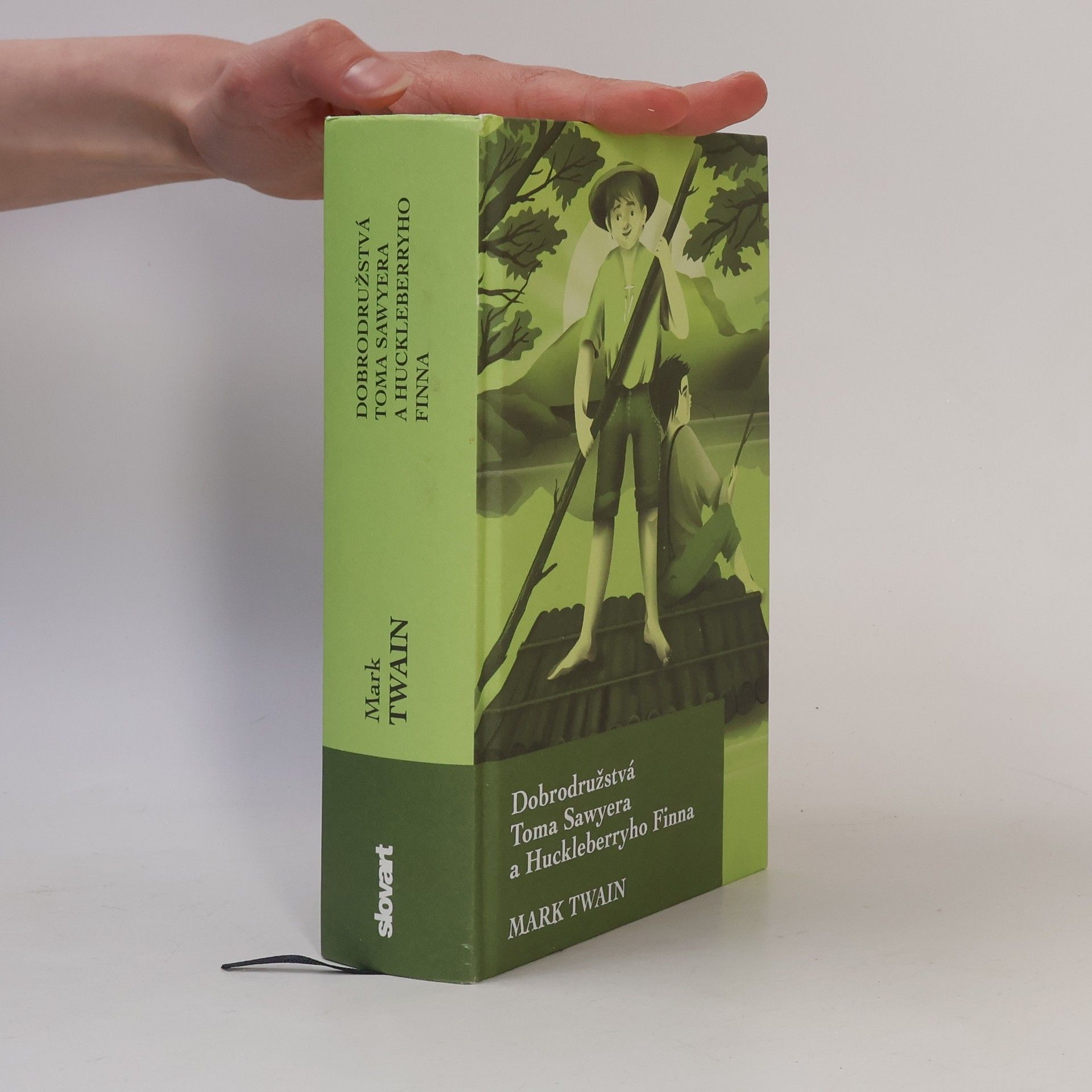 Mark Twain Dobrodružstvá Toma Sawyera a Huckleberryho Finna
