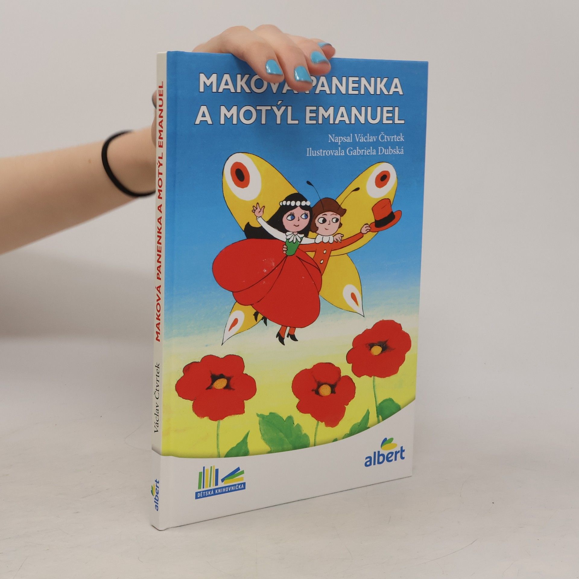Maková panenka a motýl Emanuel