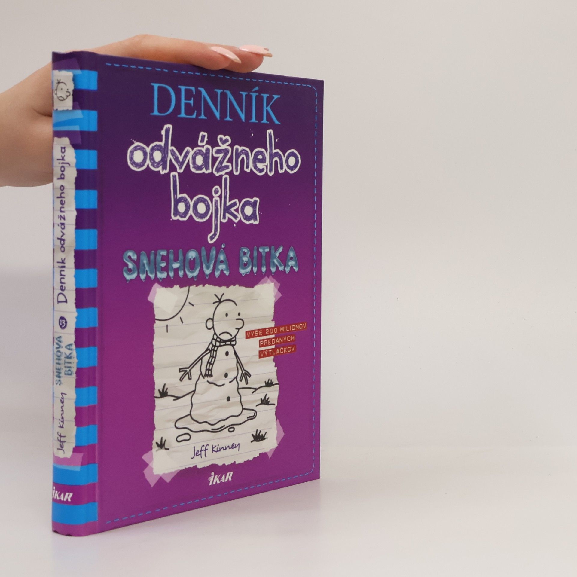 Jeff Kinney Denník odvážneho bojka 13. Snehová bitka