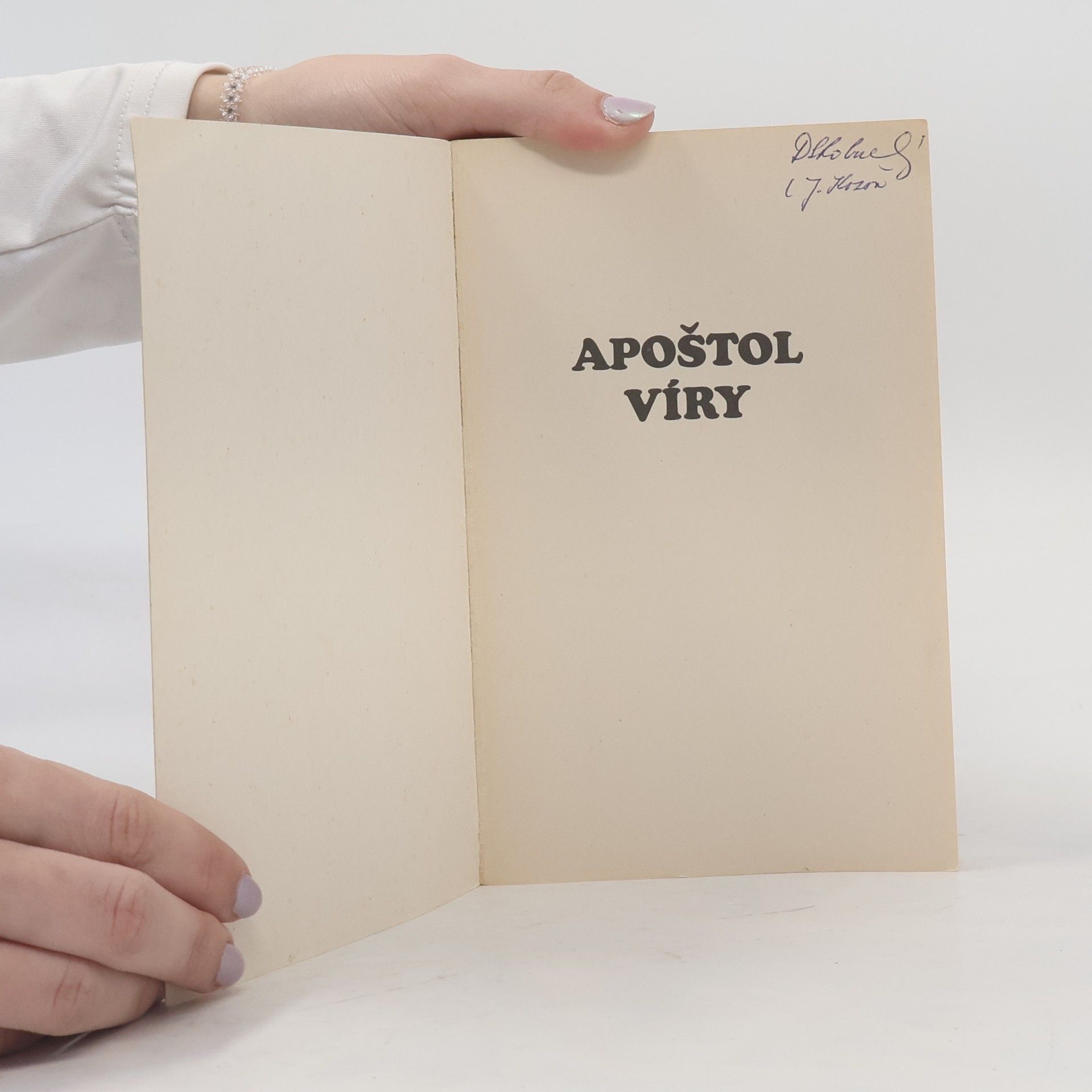 Various authors Apoštol víry