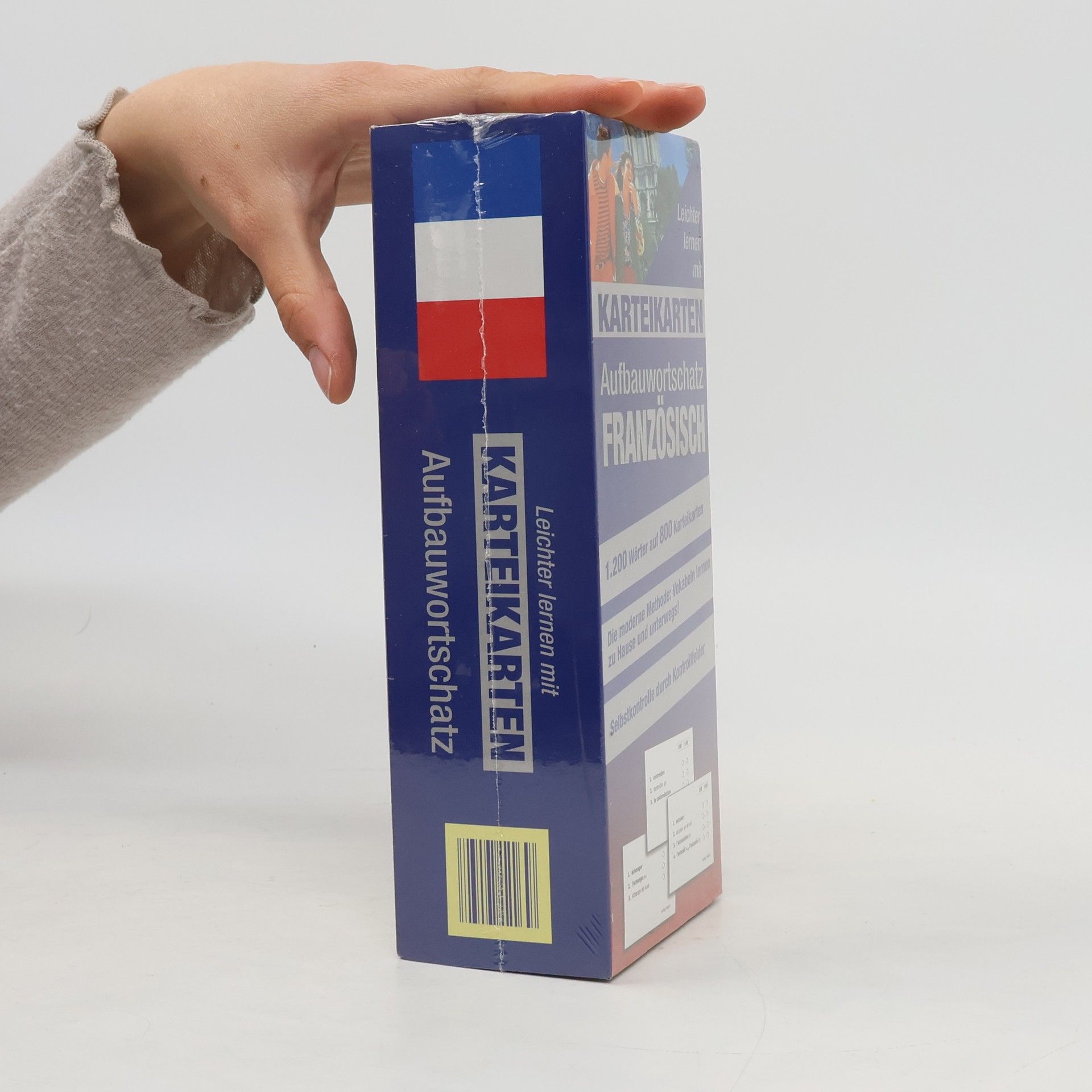 Kolektiv autorů Leichter Lernen Mit Karteikarten: Aufbauwortschatz Französisch