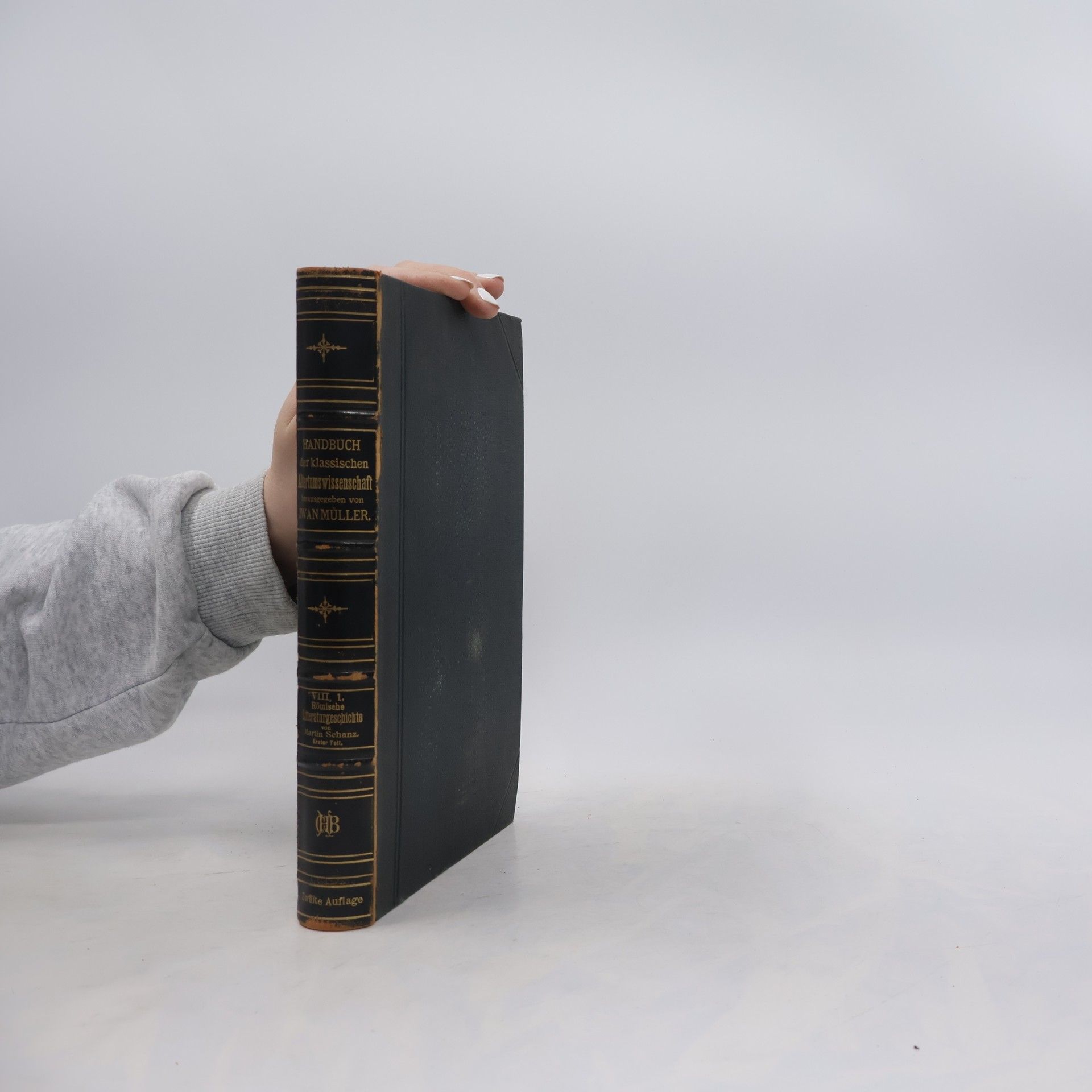 Benedictus Niese Handbuch der klassischen Altertumswissenschaft. Grundriss der römischen Geschichte