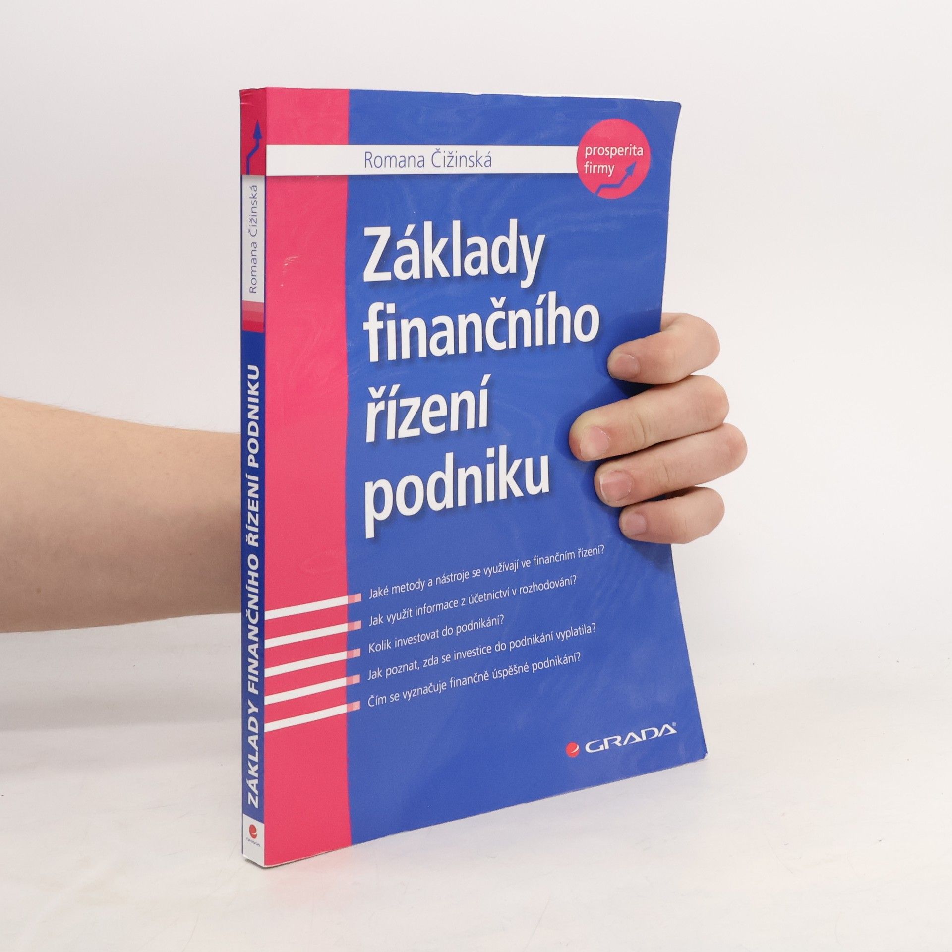 Romana Čižinská Základy finančního řízení podniku
