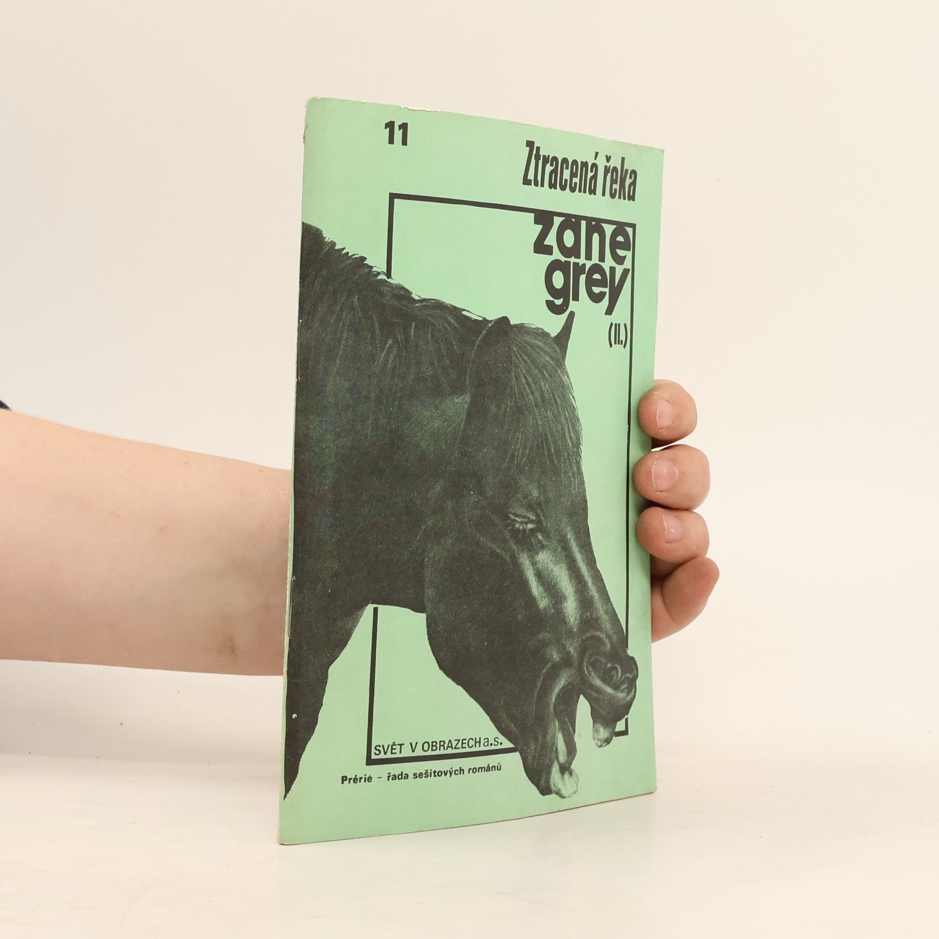 Zane Grey Prérie - řada sešitových románů - 11: Ztracená řeka