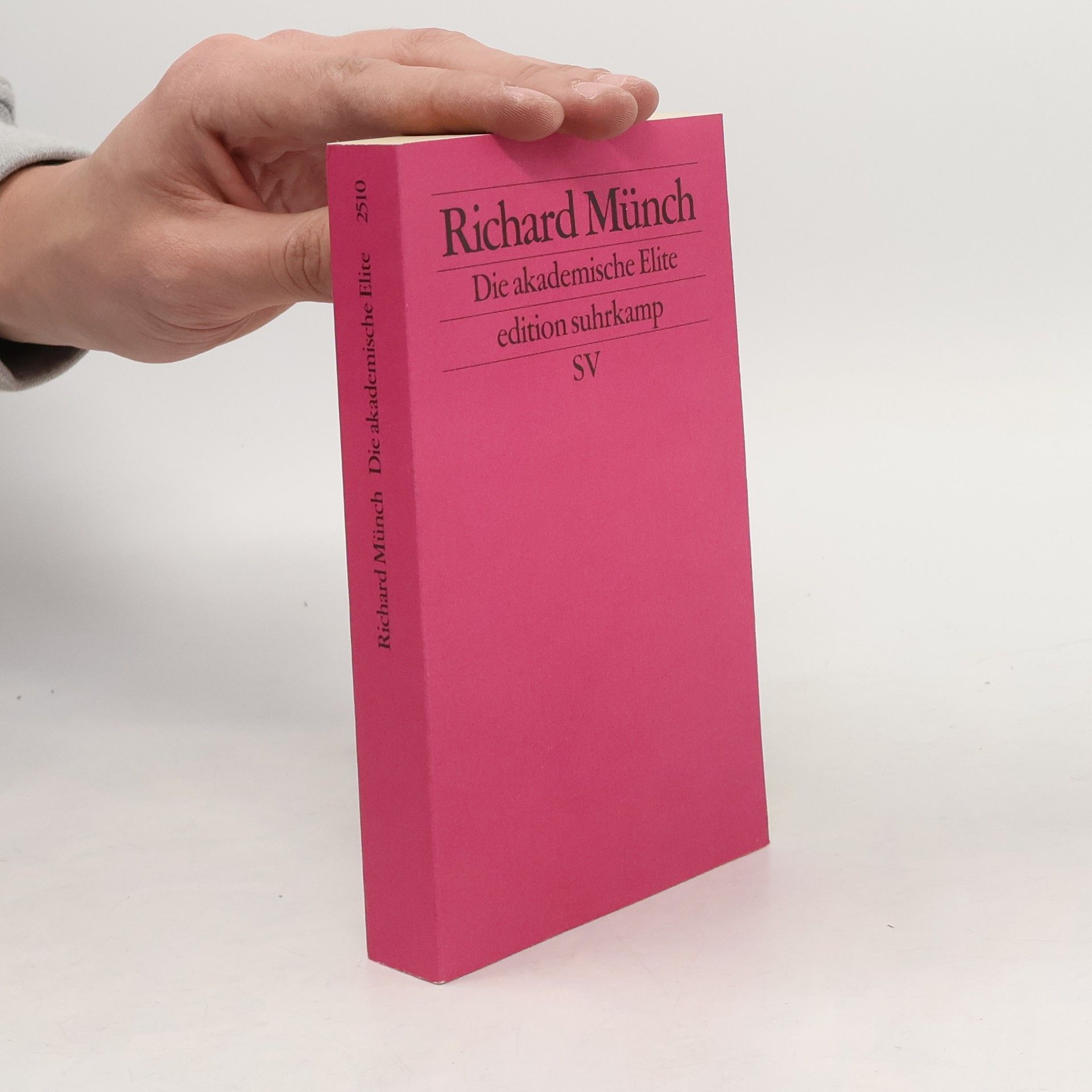 Richard Münch Die akademische Elite