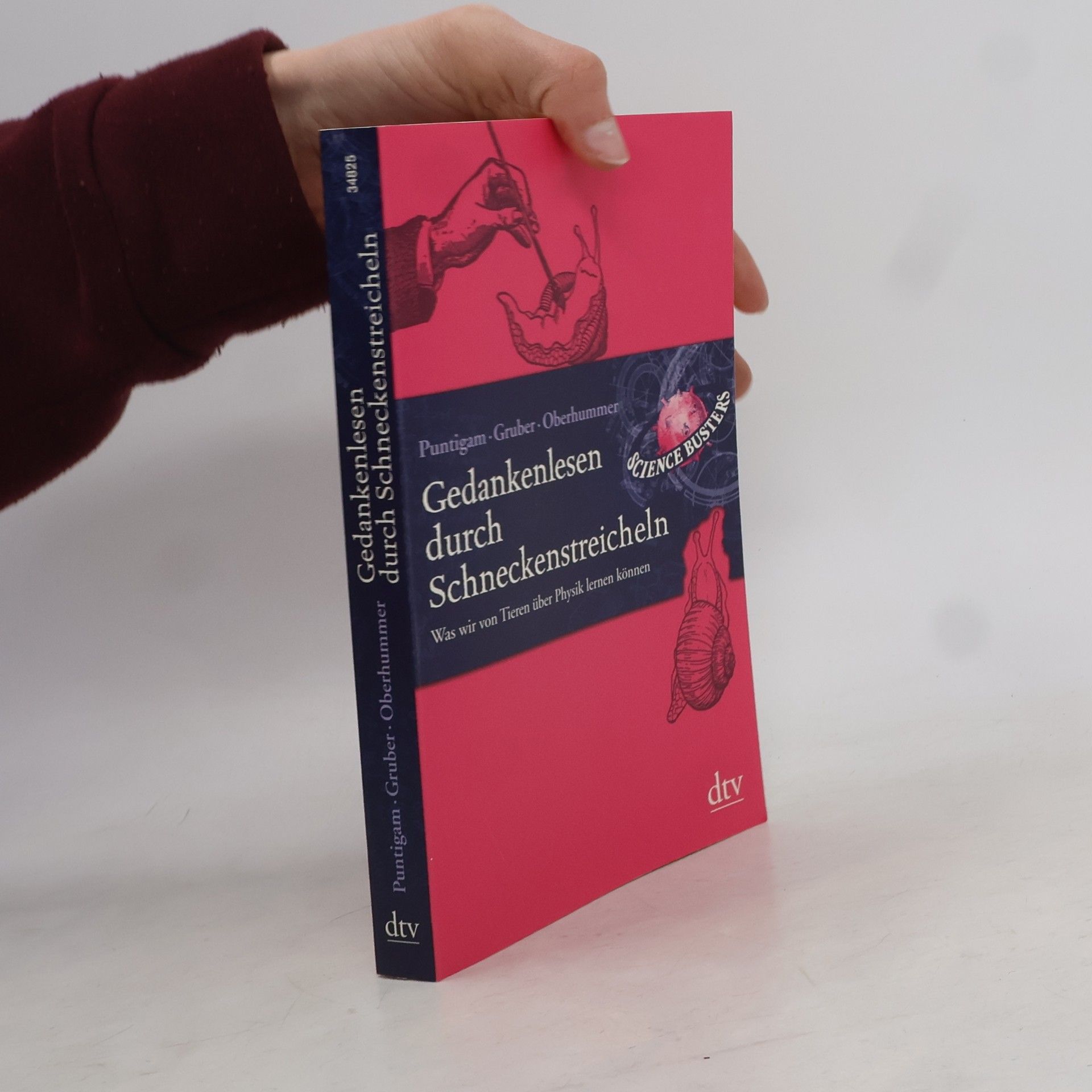 Martin Puntigam Gedankenlesen durch Schneckenstreicheln