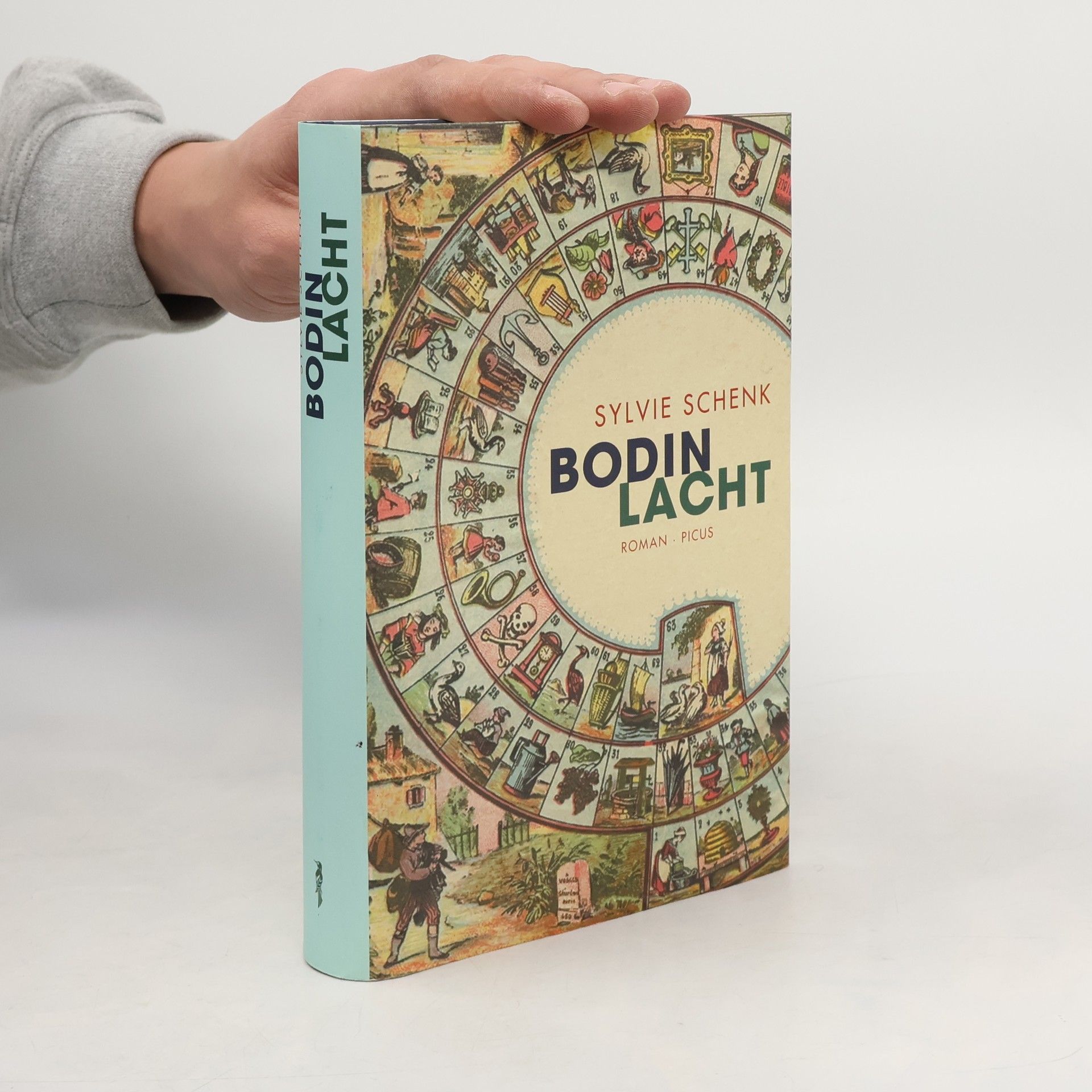 Sylvie Schenk Bodin lacht