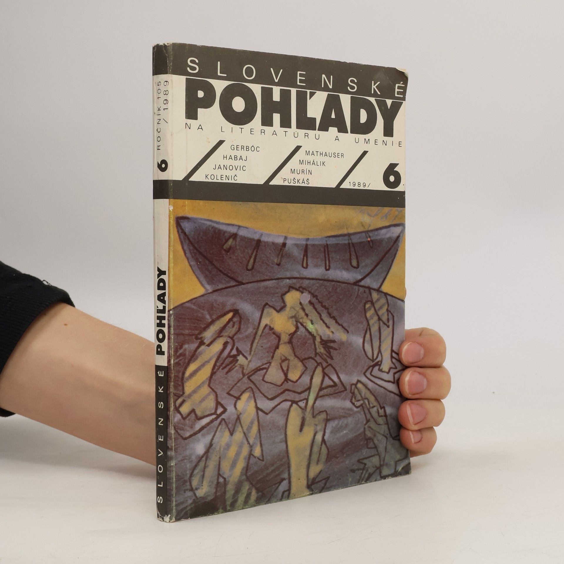 Kolektiv autorů Slovenské pohľady na literatúru a umenie 6/1989