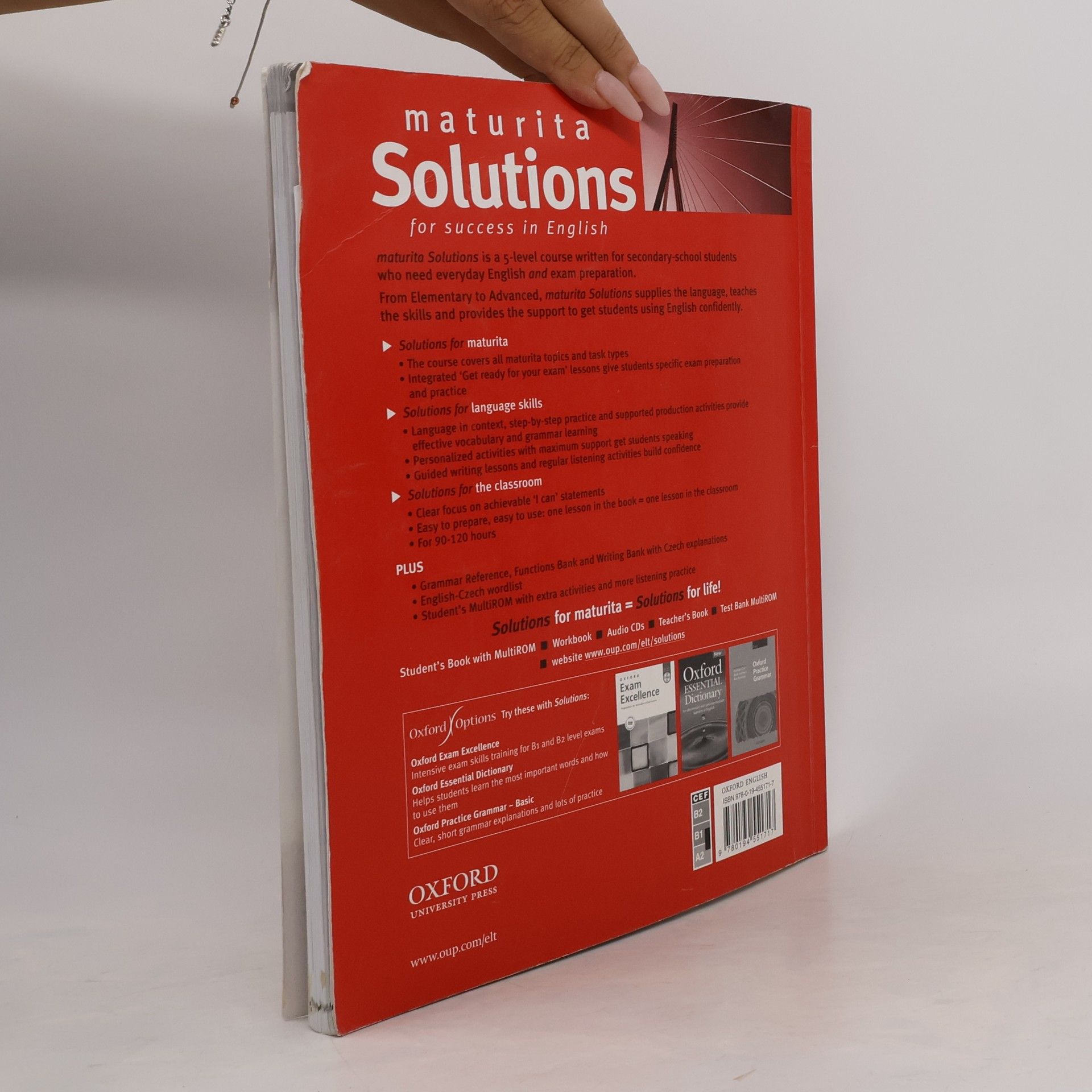 Tim Falla Maturita Solutions. Pre-Intermediate Workbook. Czech Edition