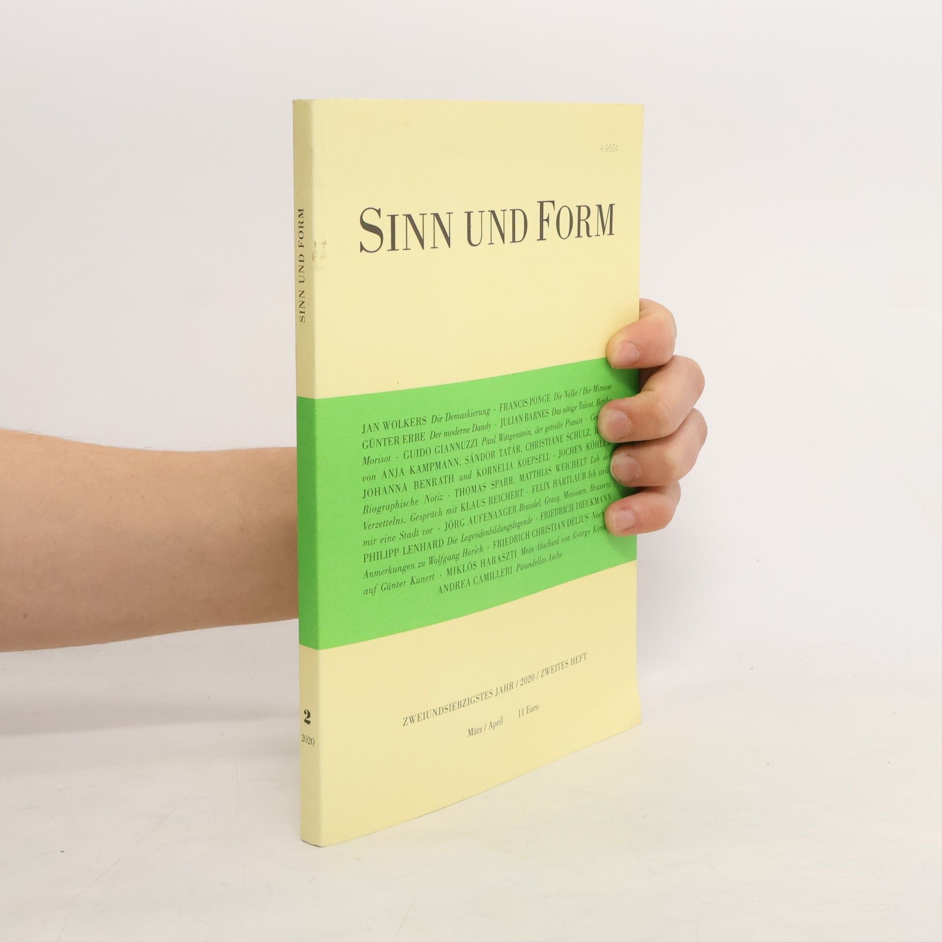 Sinn und Form 2/2020