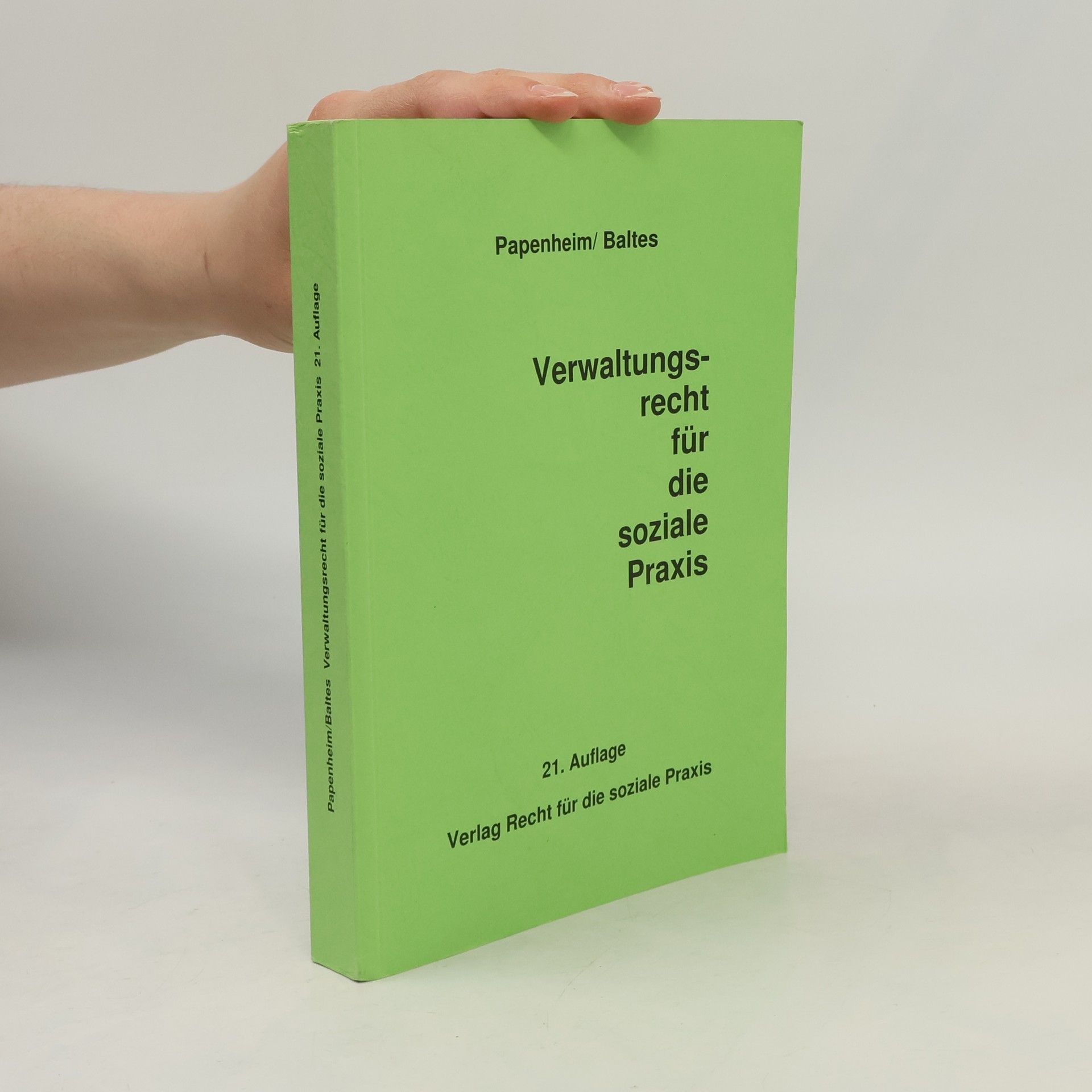 Joachim Baltes Verwaltungsrecht für die soziale Praxis