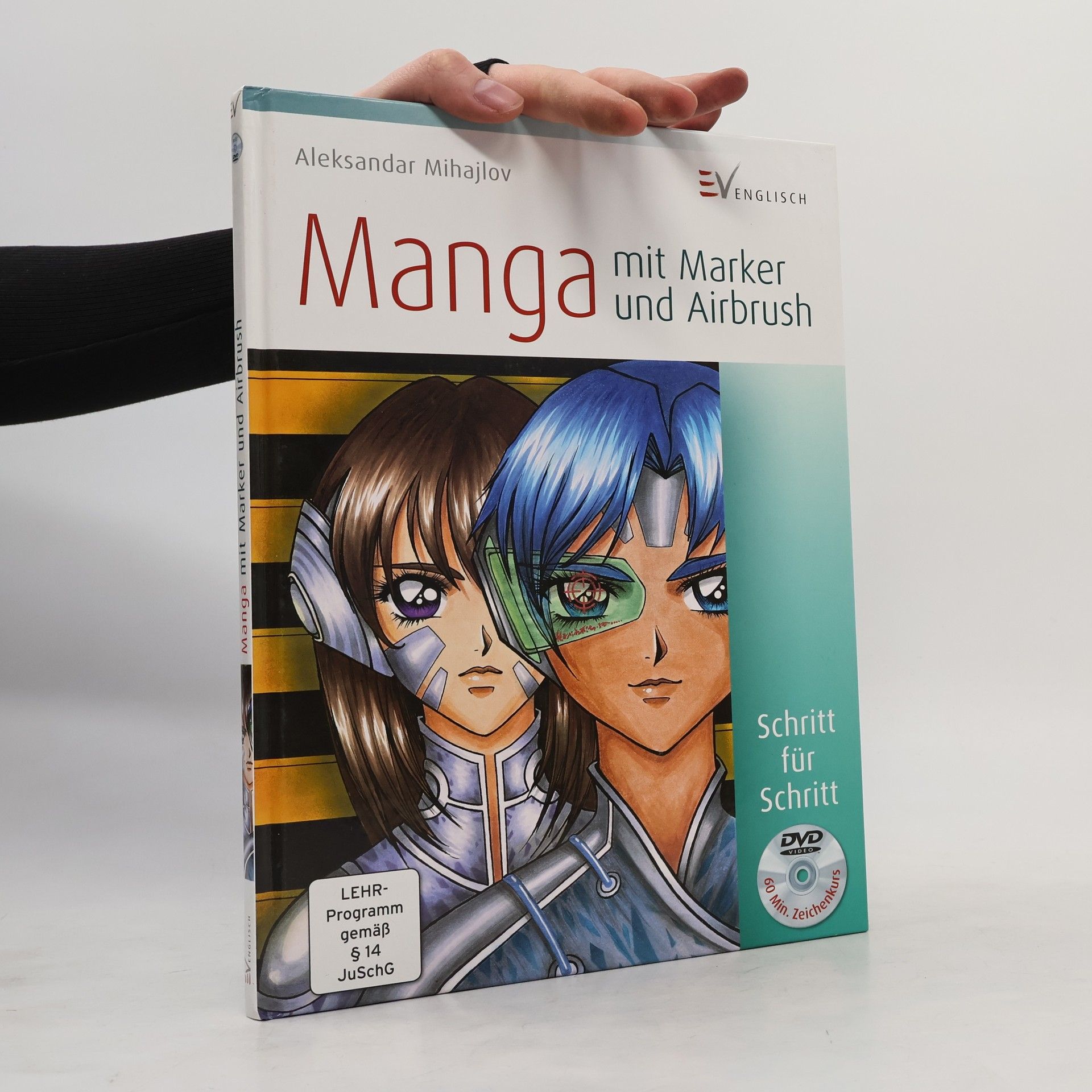 Manga mit Marker und Airbrush