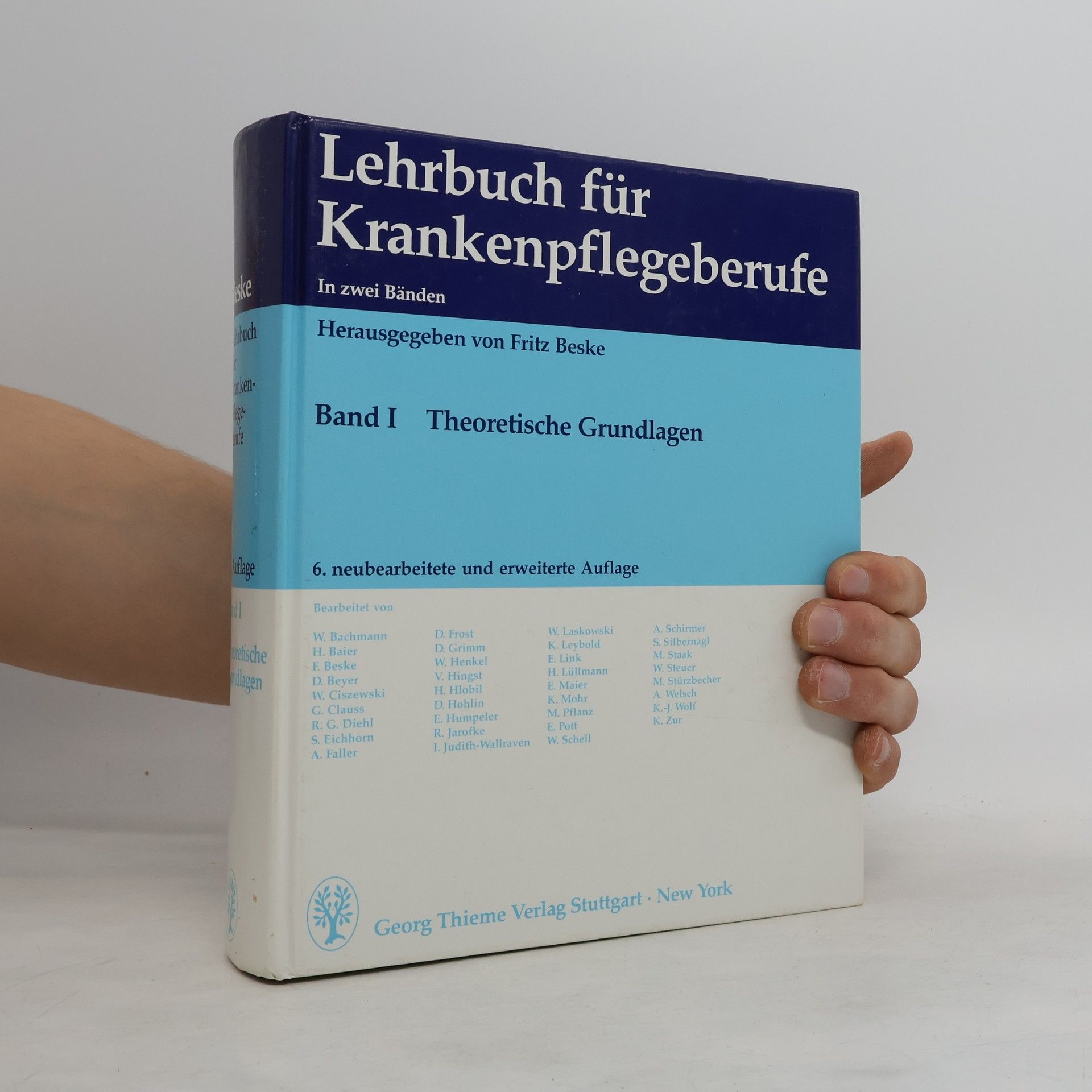 Walter Bachmann Lehrbuch für Krankenpflegeberufe