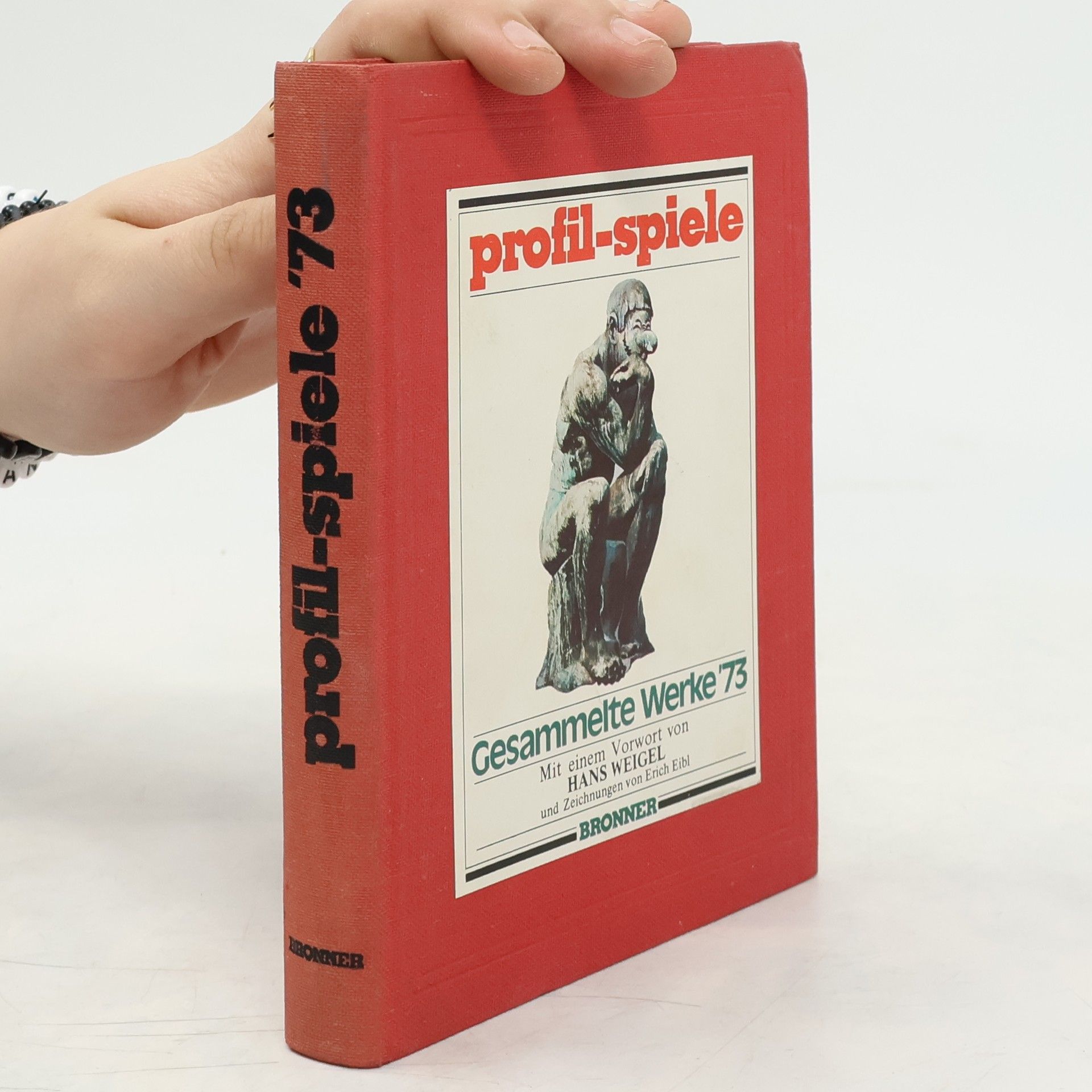 Hans Weigel Profil-Spiele. Gesammelte Werke 73