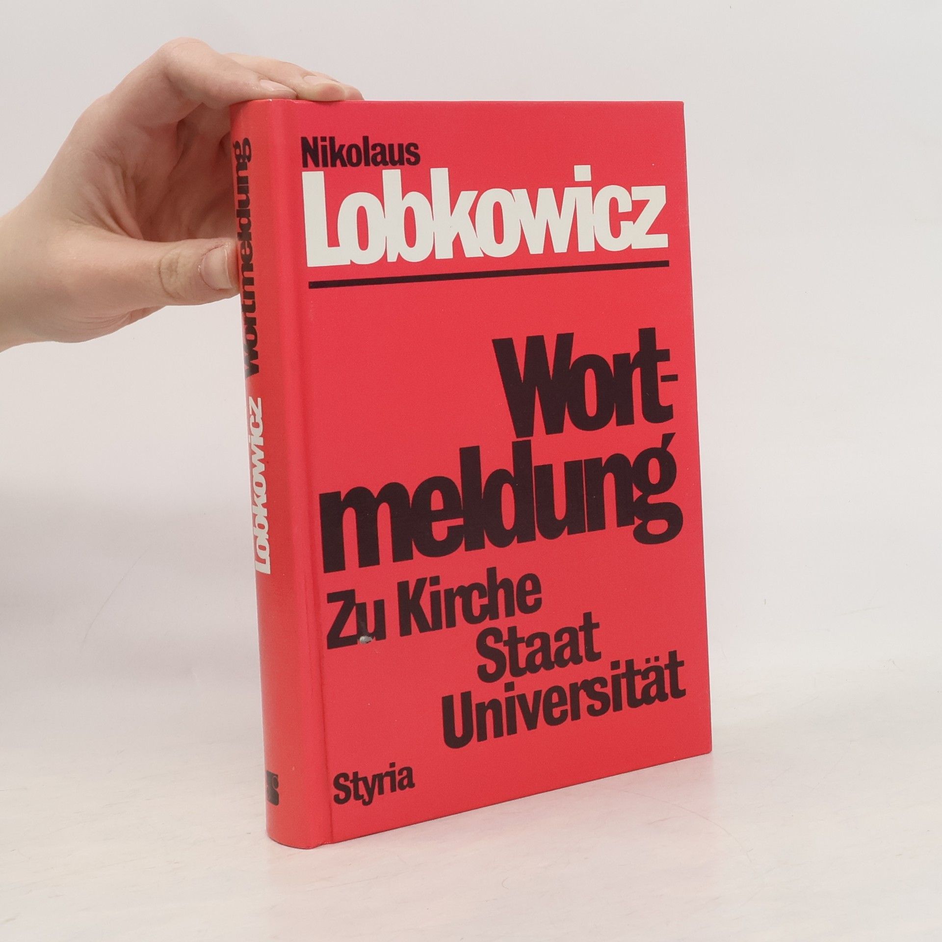Wortmeldung zu Kirche, Staat, Universität