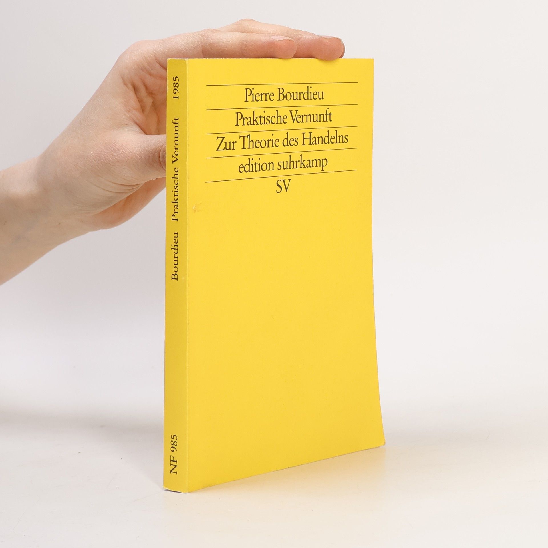 Pierre Bourdieu Praktische Vernunft