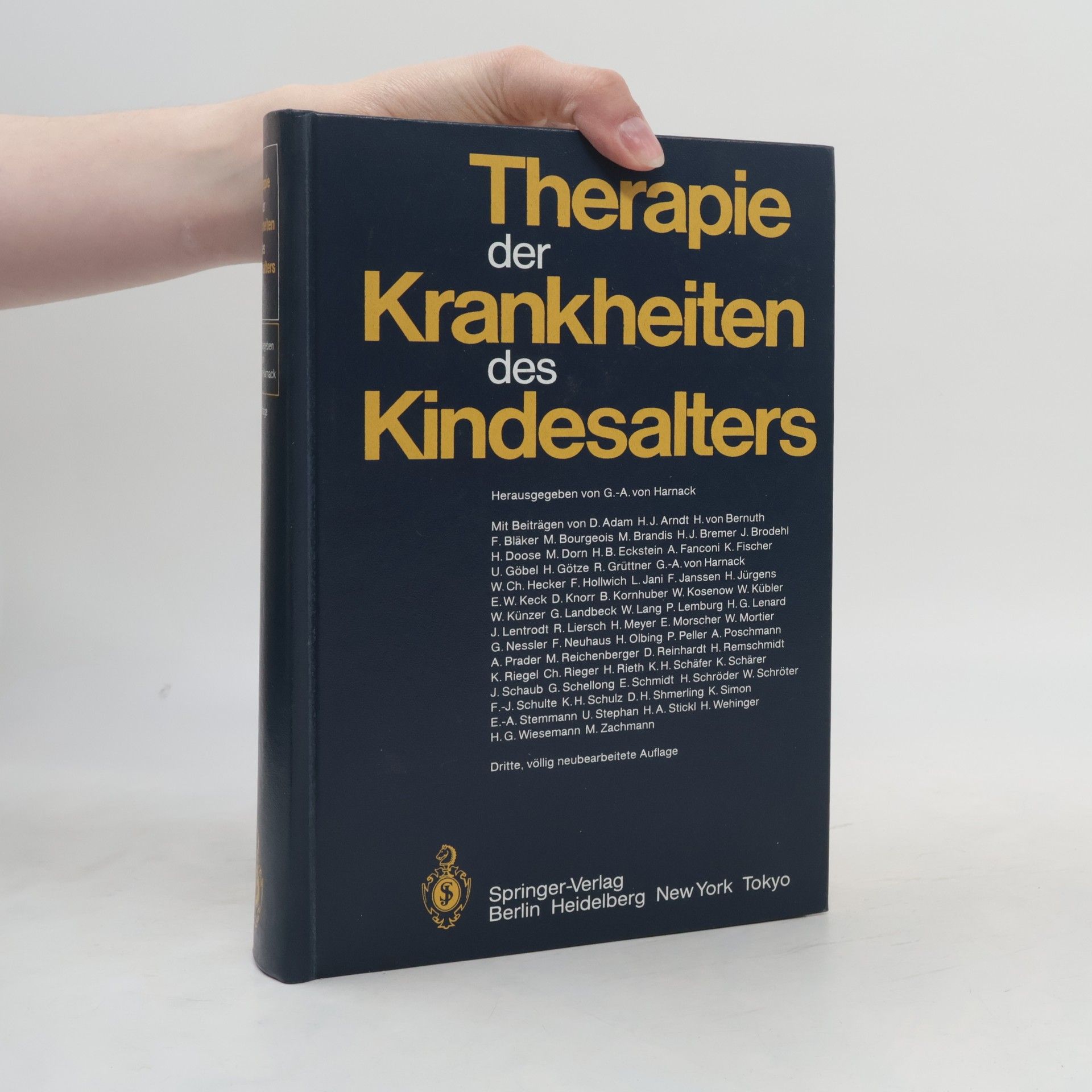 Therapie der Krankheiten des Kindesalters