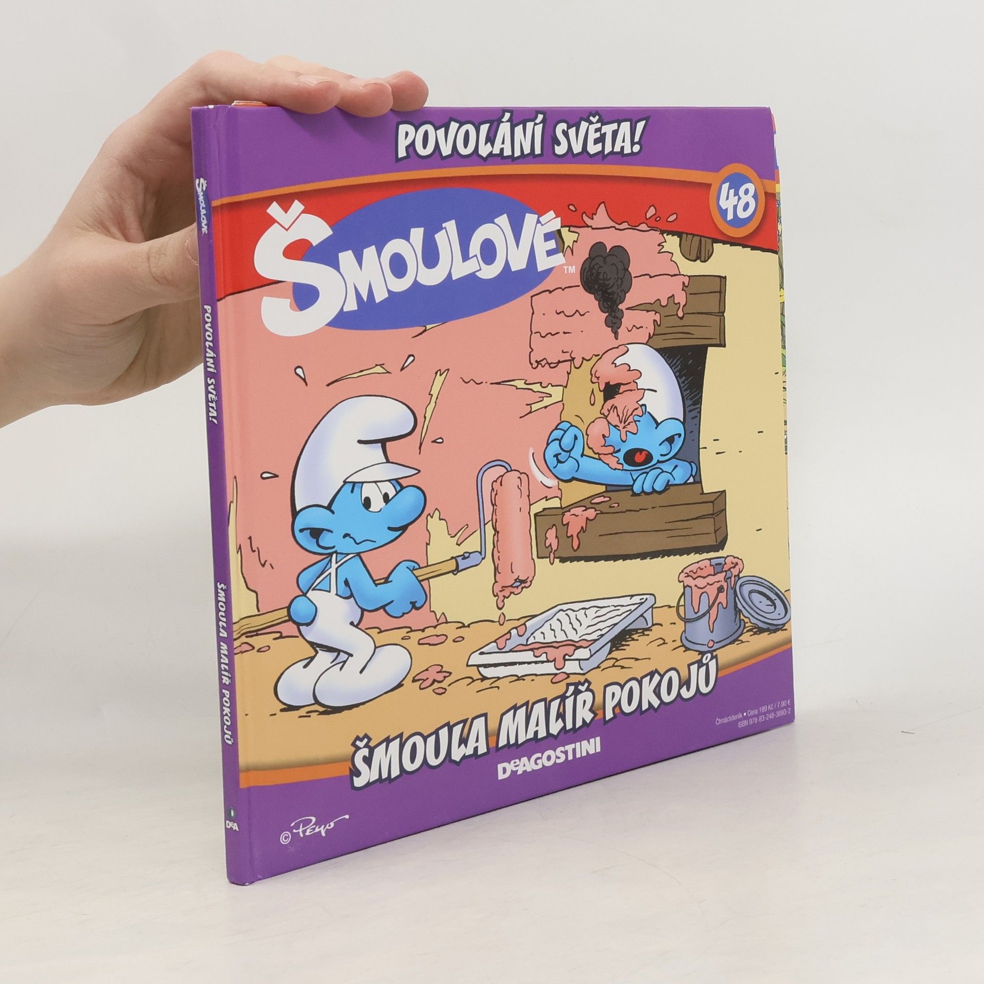 Collectif d'auteurs Šmoulové 48. Šmoula malíř pokojů