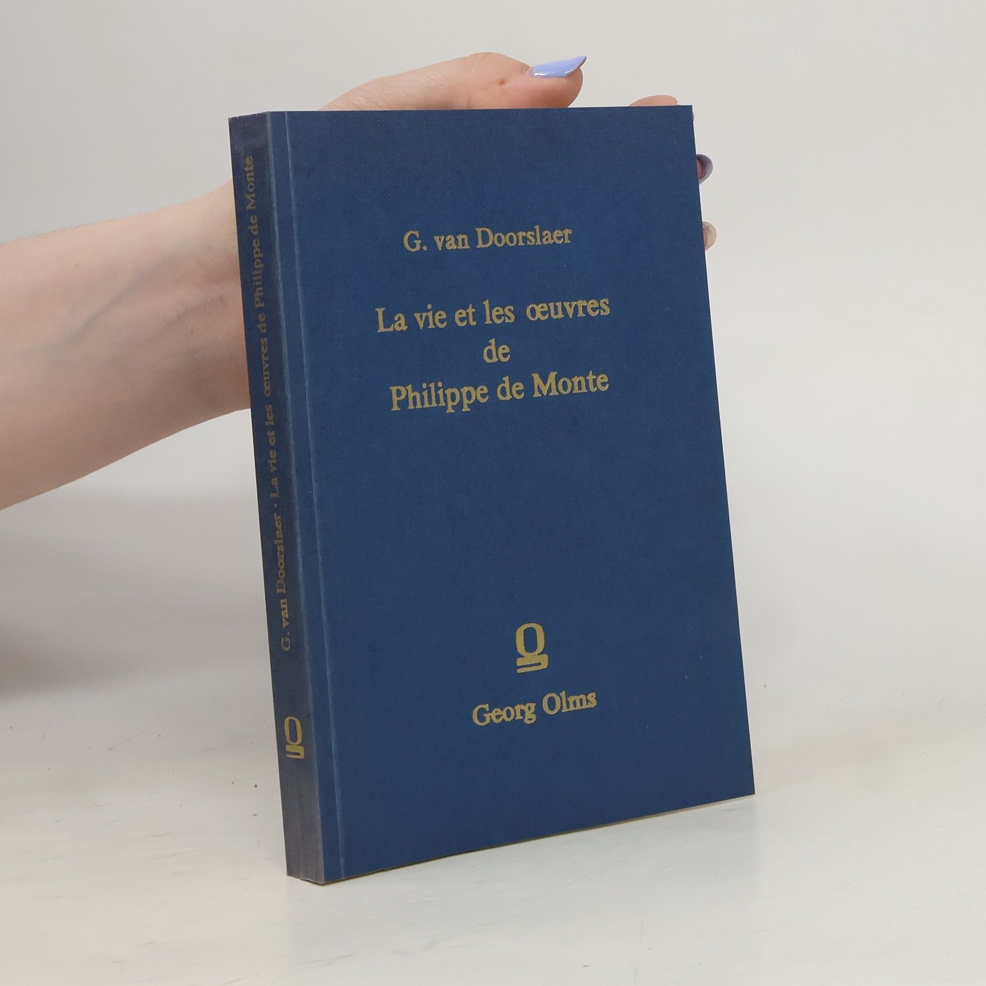 Georges van Doorslaer La vie et les œuvres de Philippe de Monte