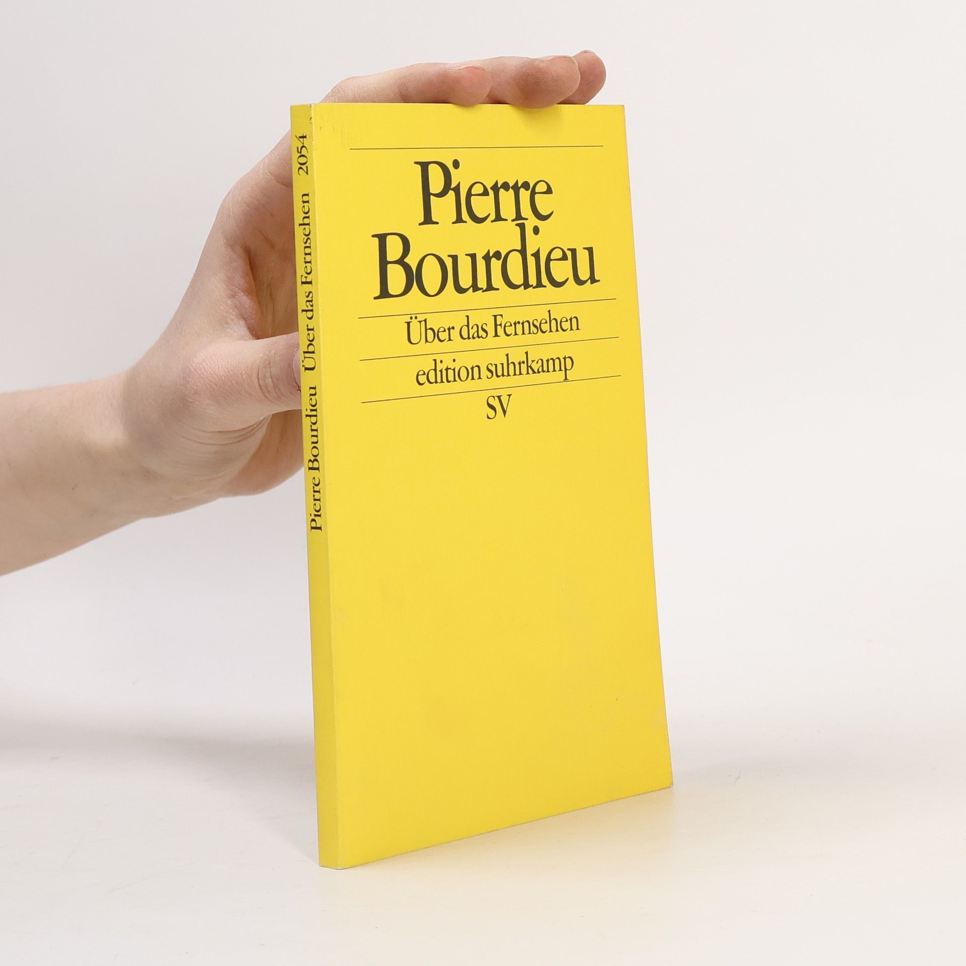 Pierre Bourdieu Über das Fernsehen