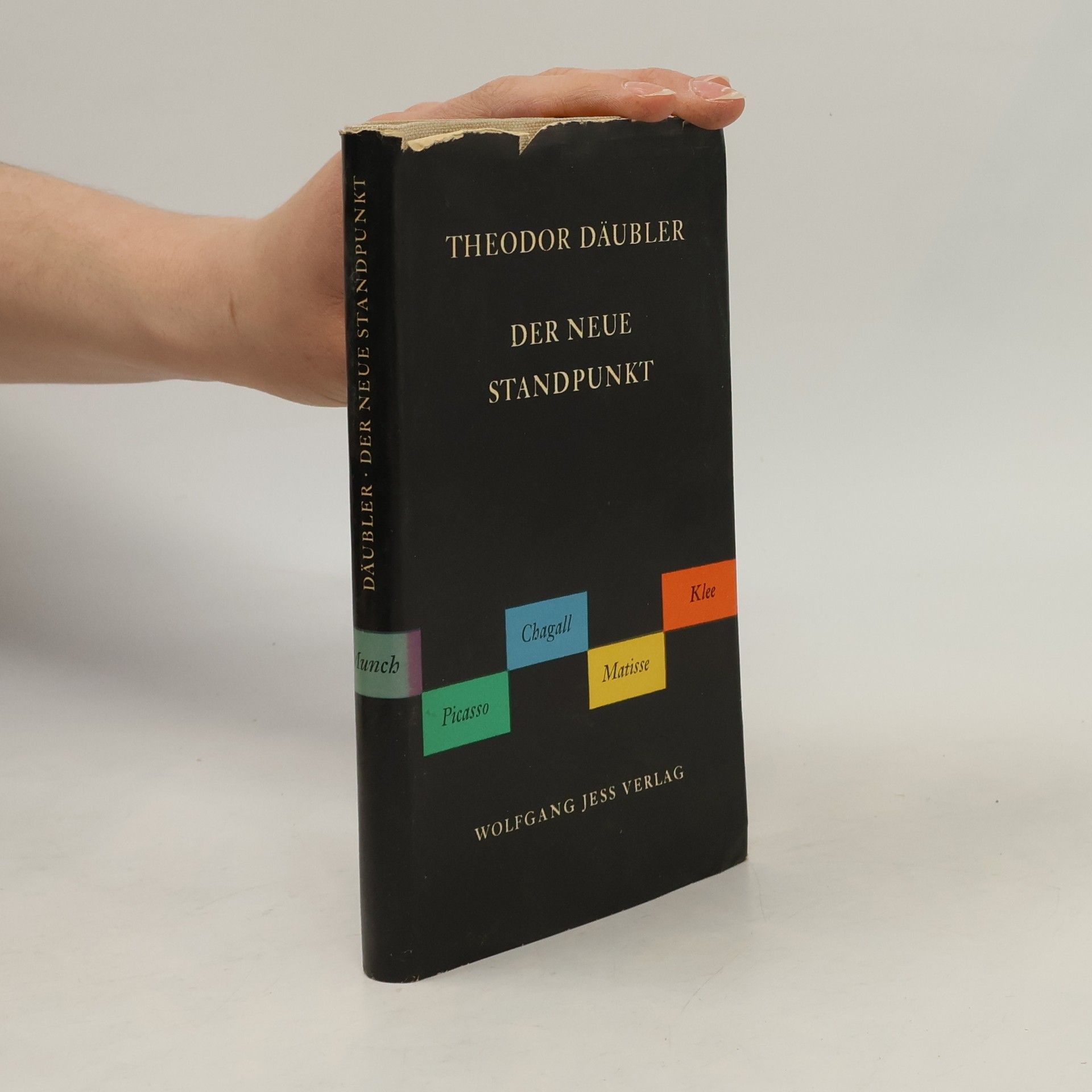 Theodor Däubler Der neue Standpunkt