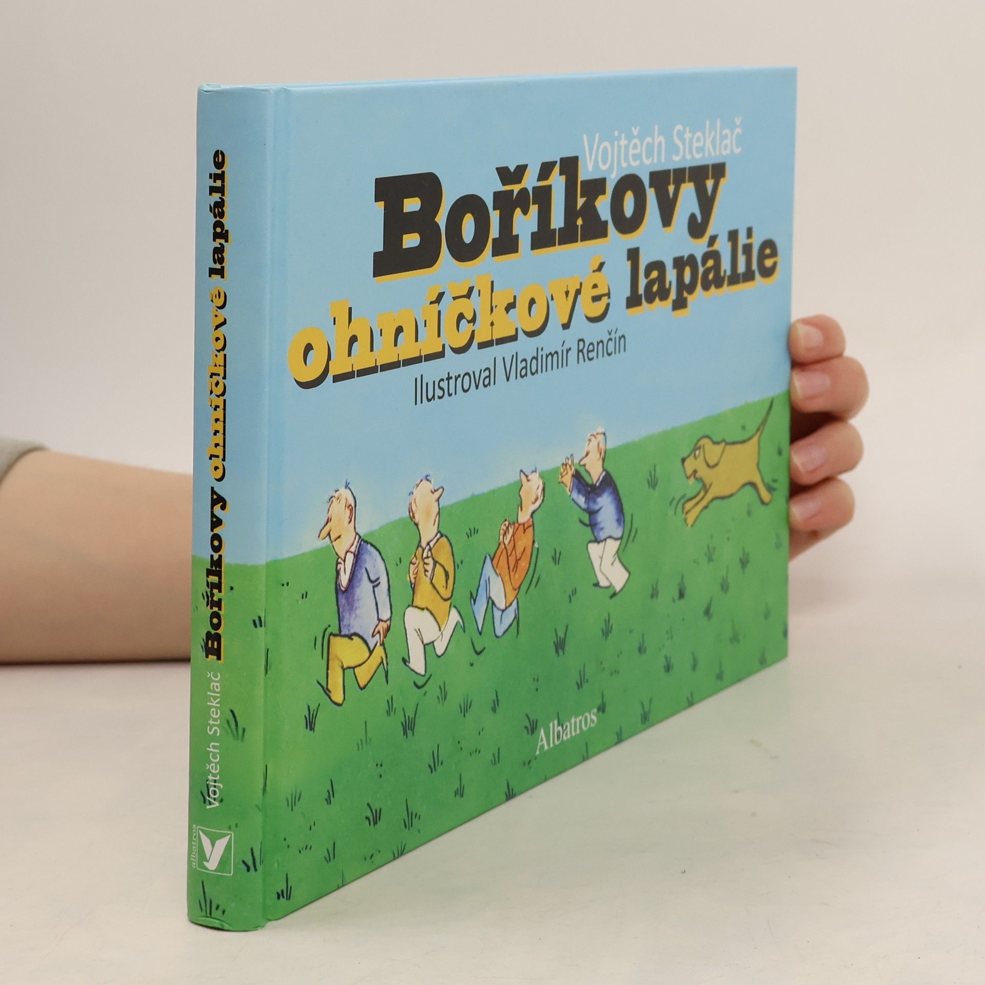 Vojtěch Steklač Boříkovy ohníčkové lapálie